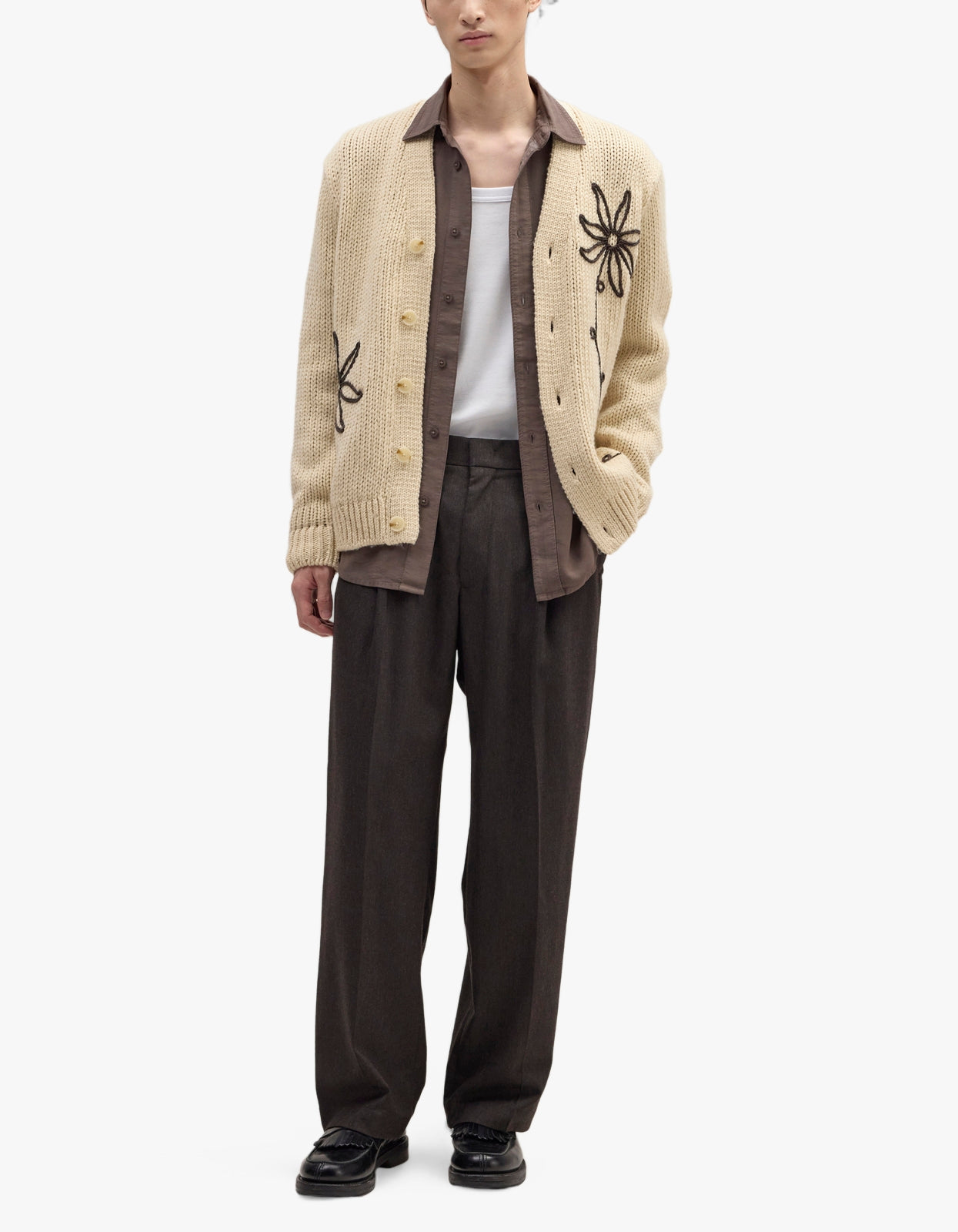 Kay Pleated Trousers 10005 - Dusky Port 578