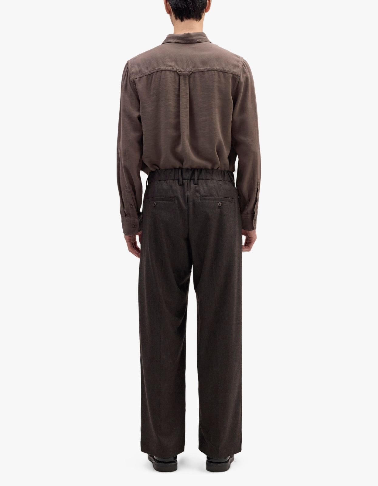 Kay Pleated Trousers 10005 - Dusky Port 578