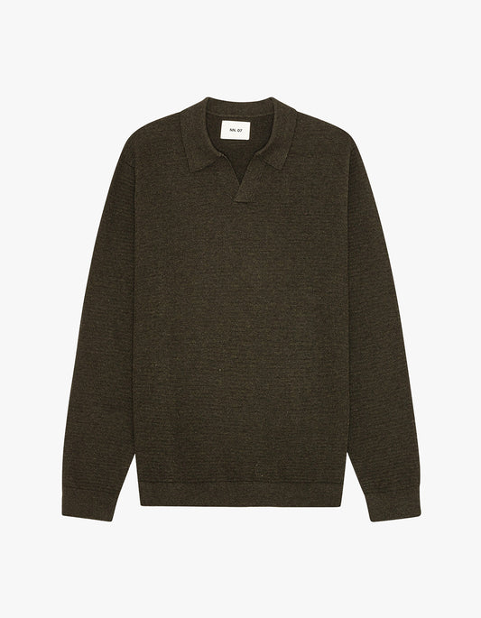 Paul L/S Polo 60019 - Dark Army