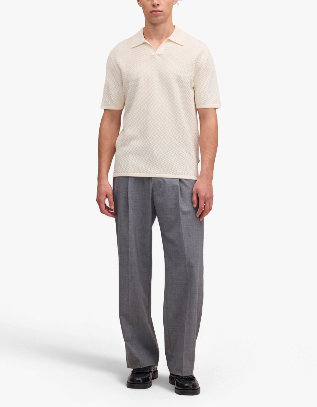 Paul S/S Polo 60016 - Ivory