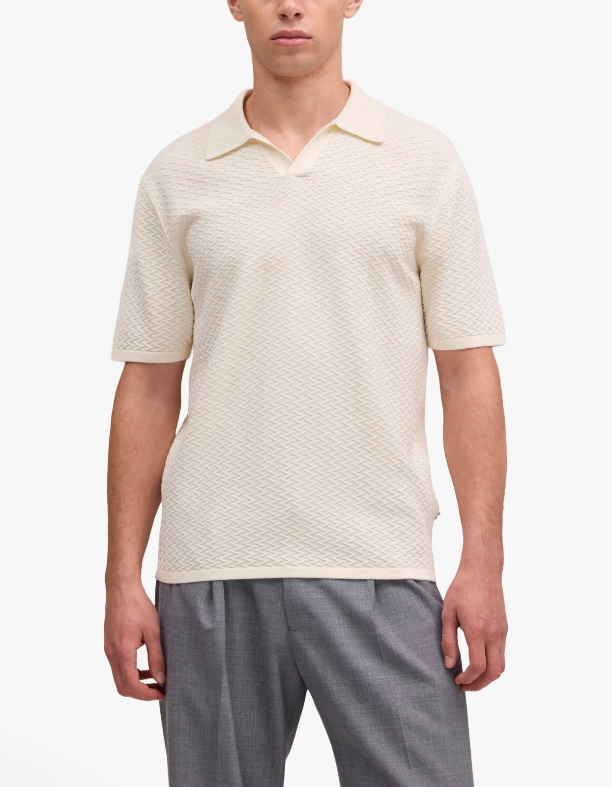 Paul S/S Polo 60016 - Ivory