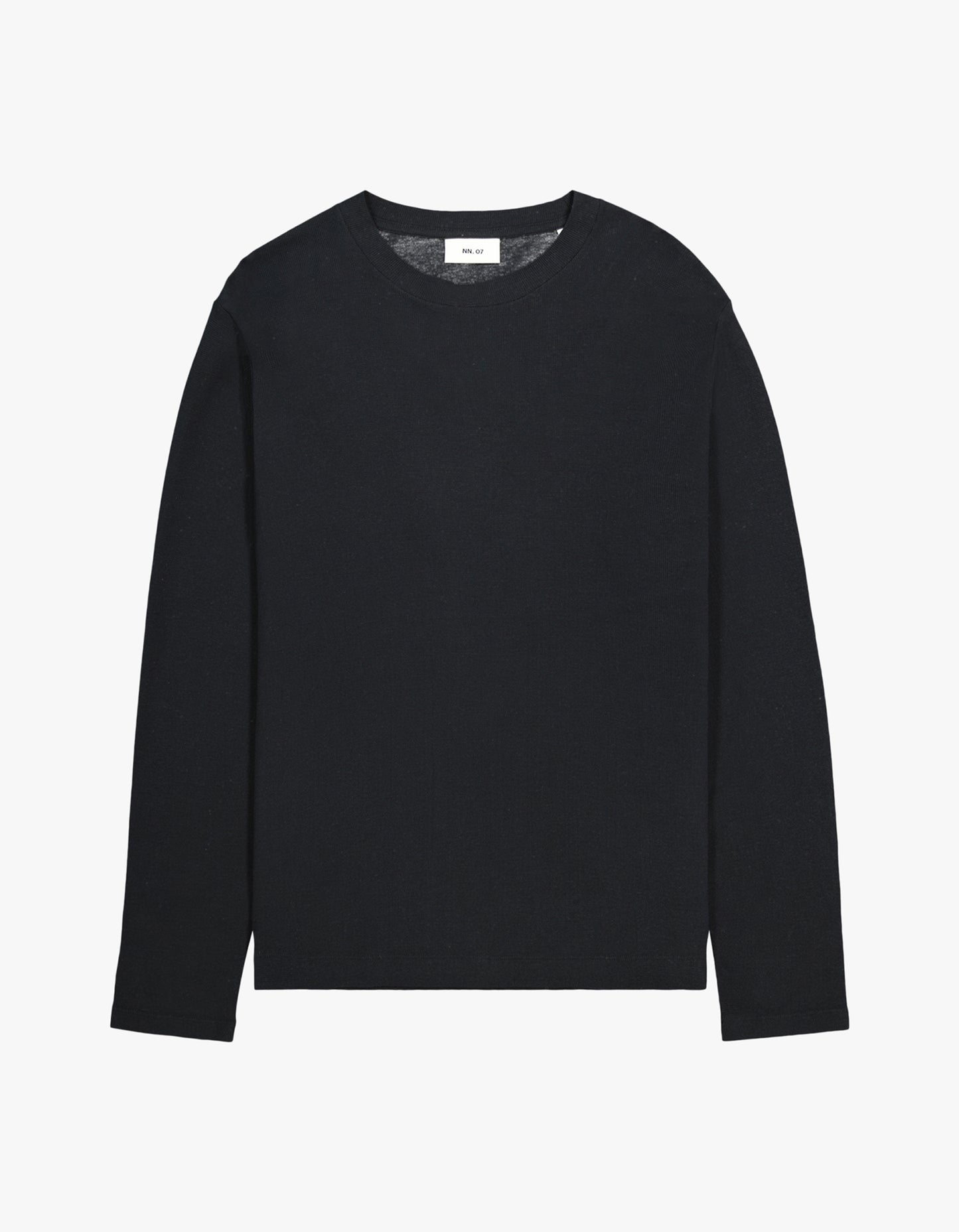 Clive L/S Waffle 3323 - 999 Black
