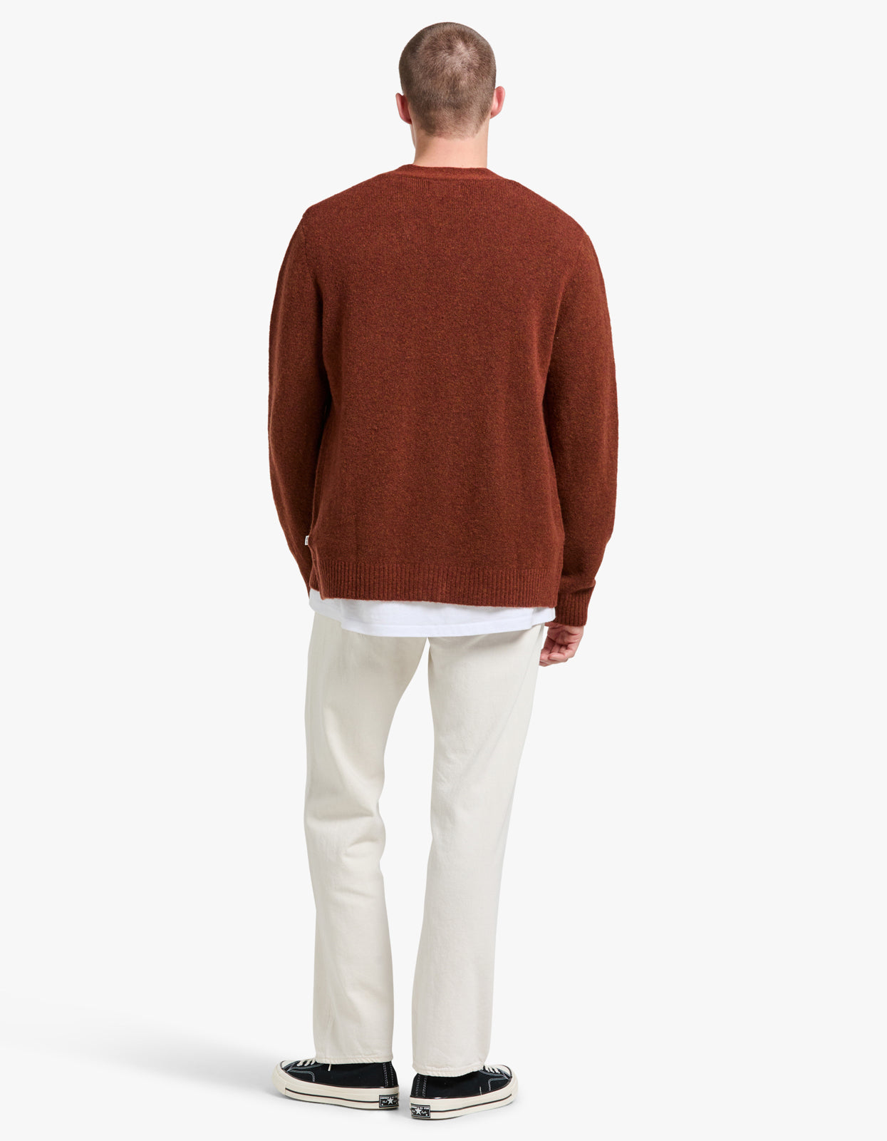 John Cardigan 6683 - Red Brown 829