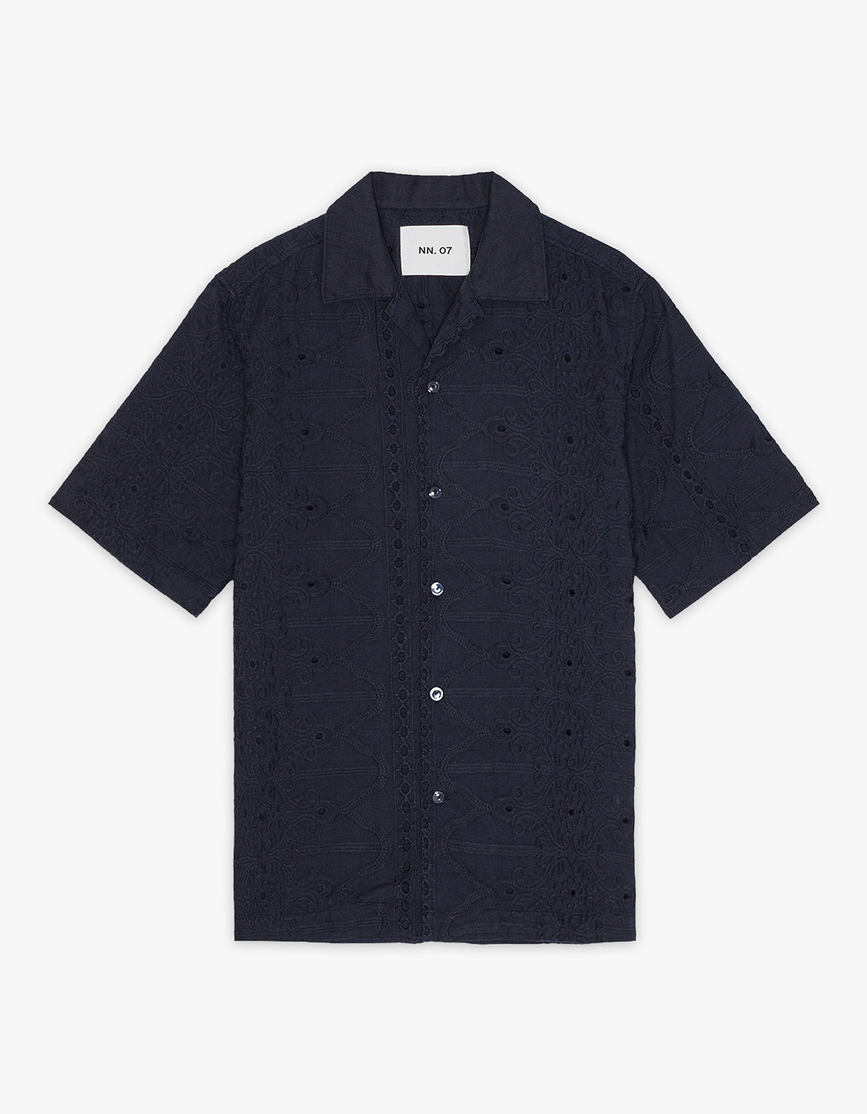 Julio S/S Shirt 5392 - Navy Blue 200