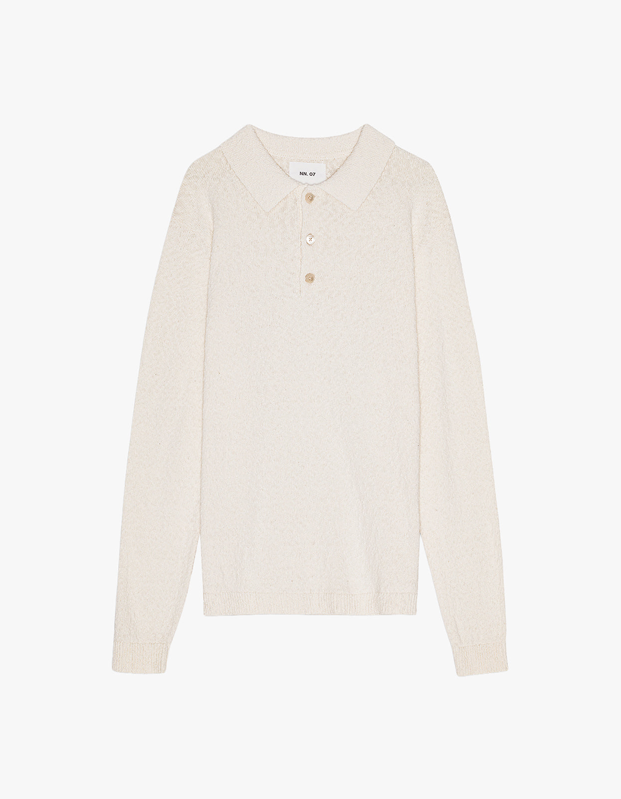 Randy L/S Polo Shirt 6690 - Ecru 020