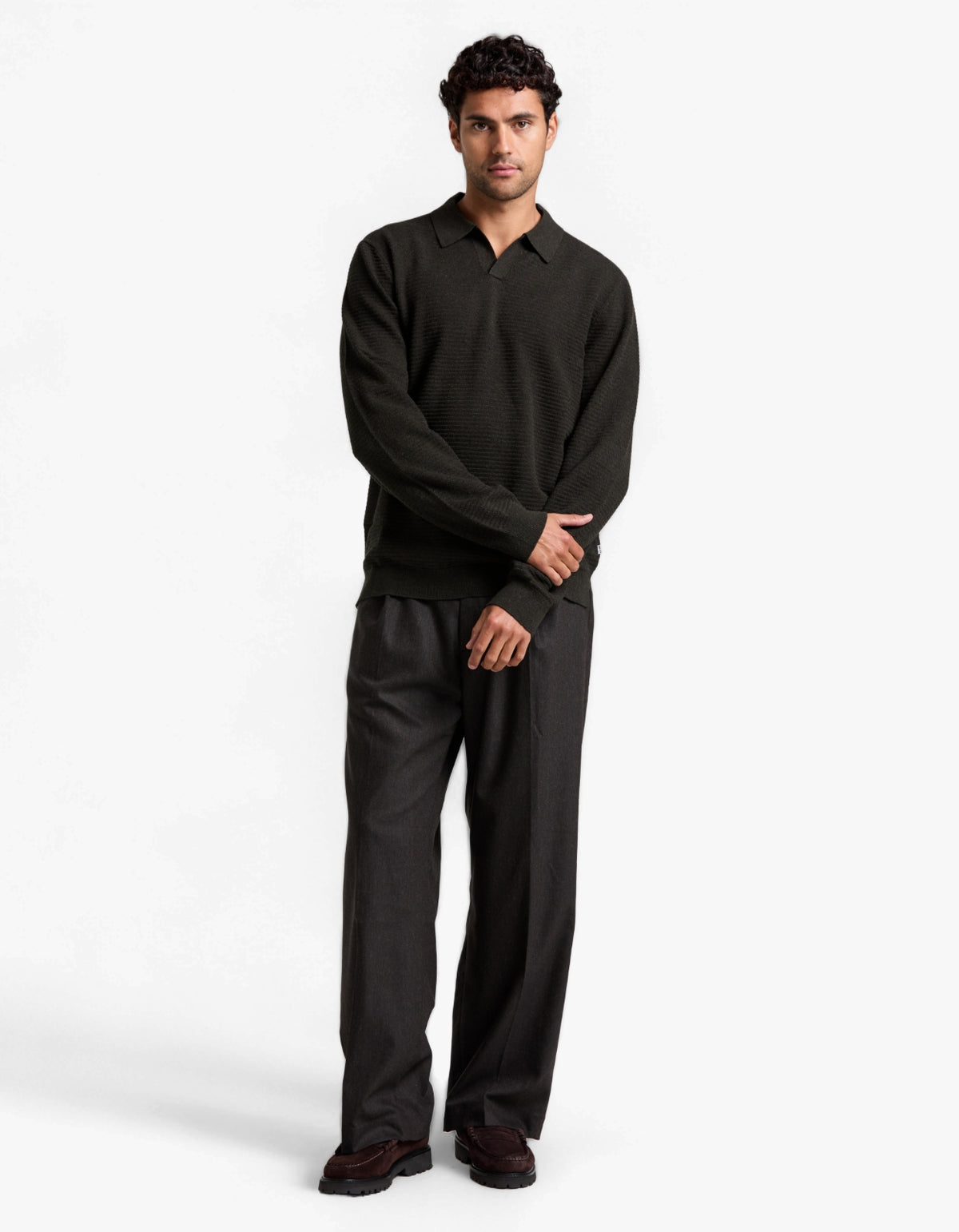 Paul L/S Polo 60019 - Dark Army