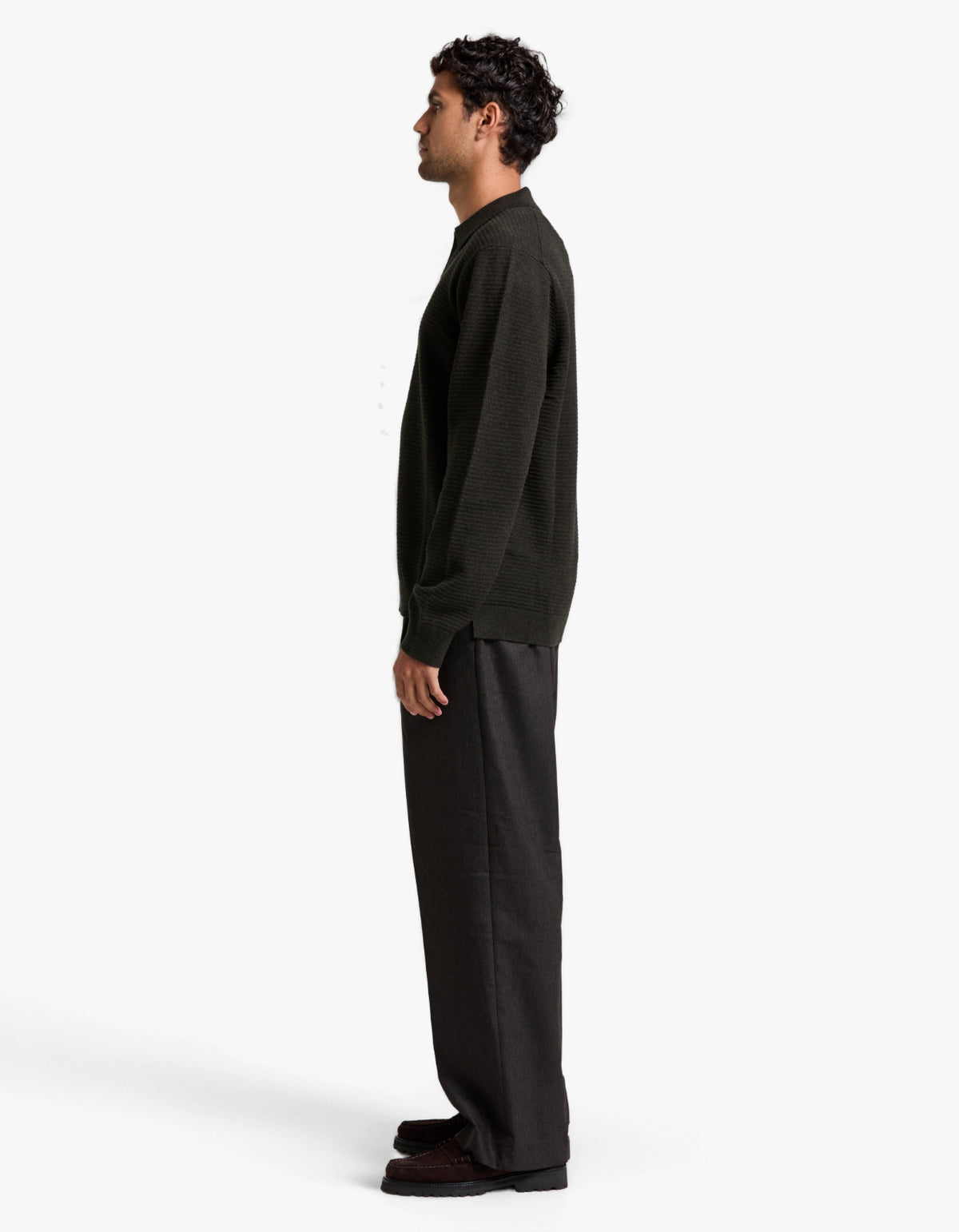 Paul L/S Polo 60019 - Dark Army