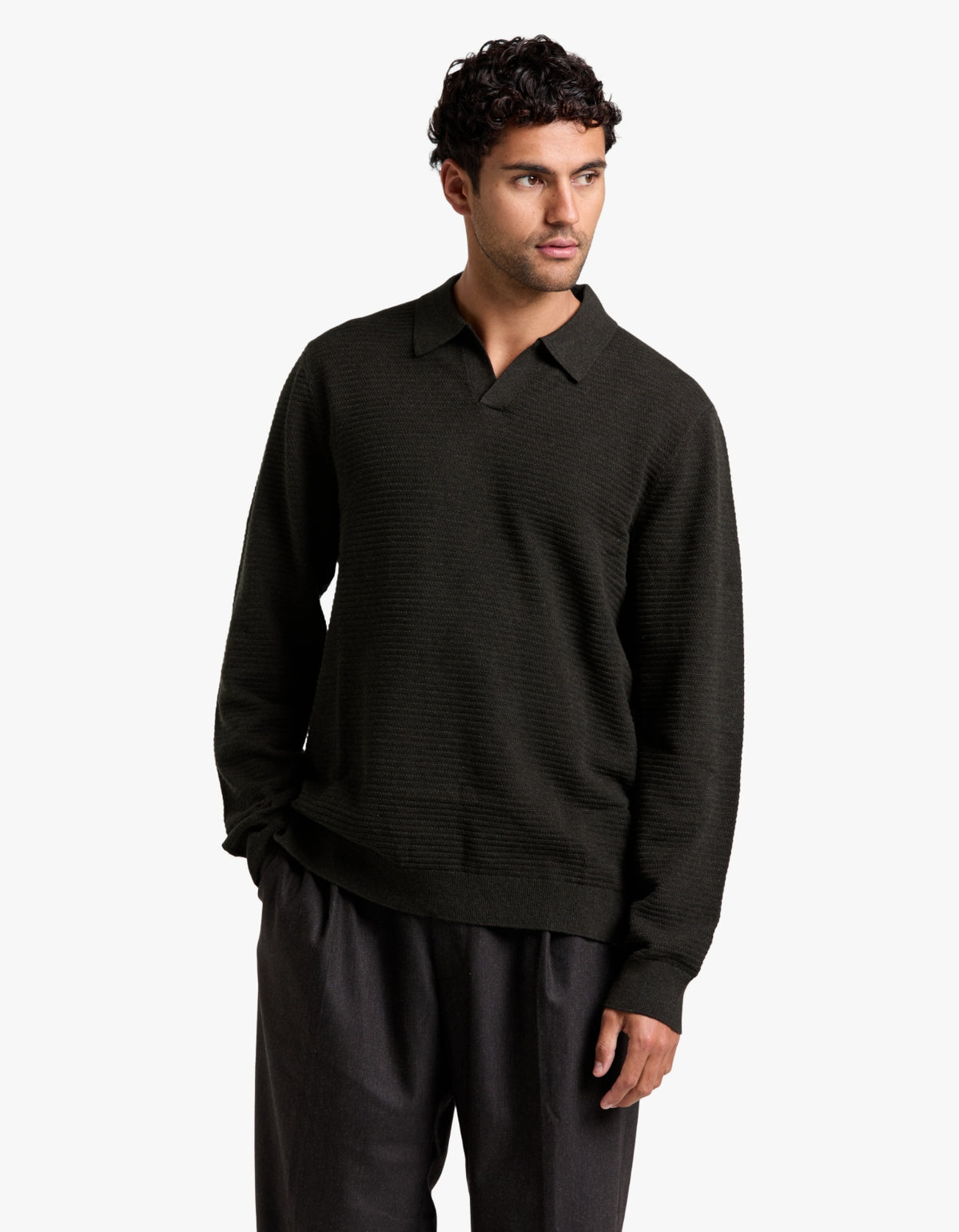 Paul L/S Polo 60019 - Dark Army
