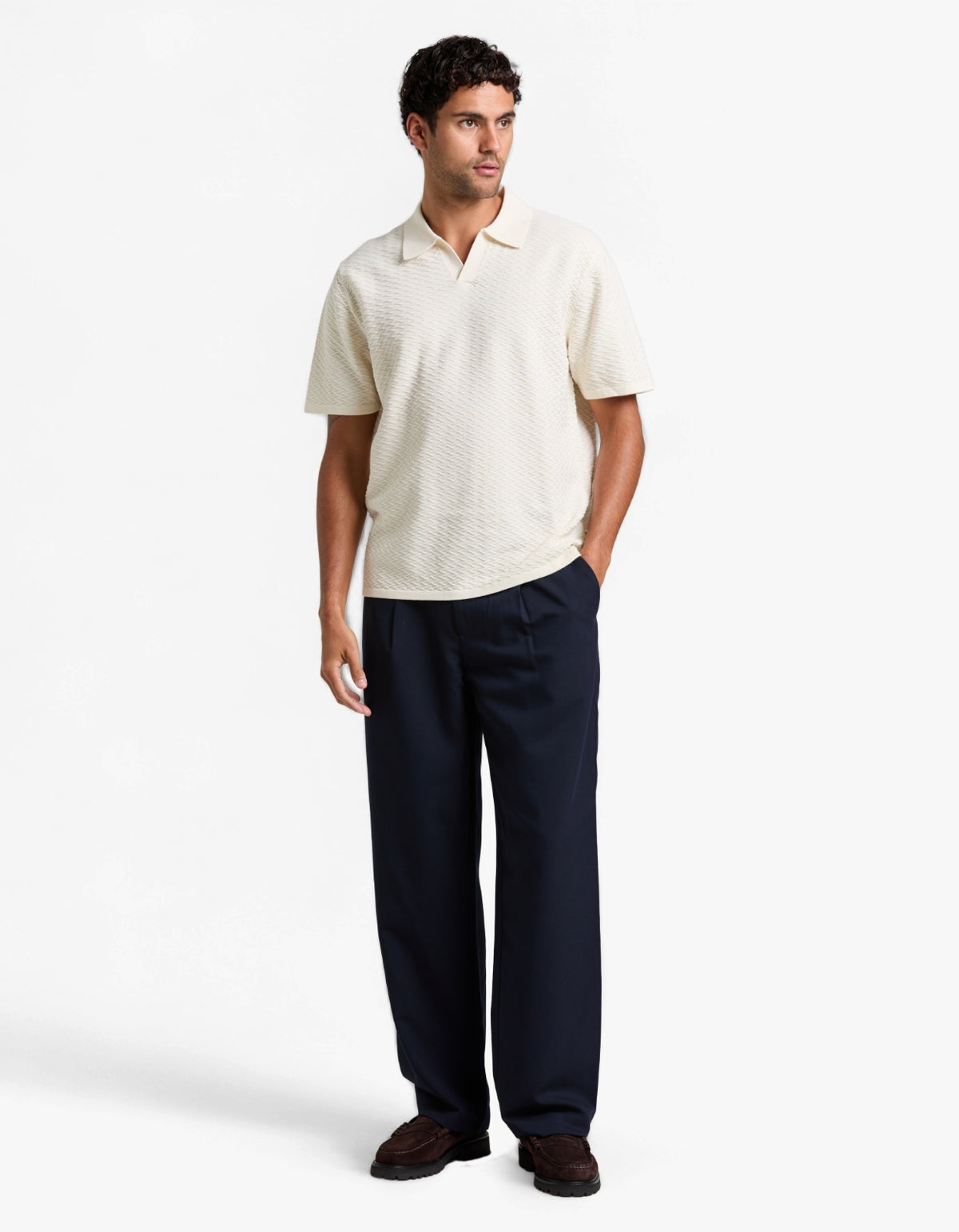 Paul S/S Polo 60016 - Ivory