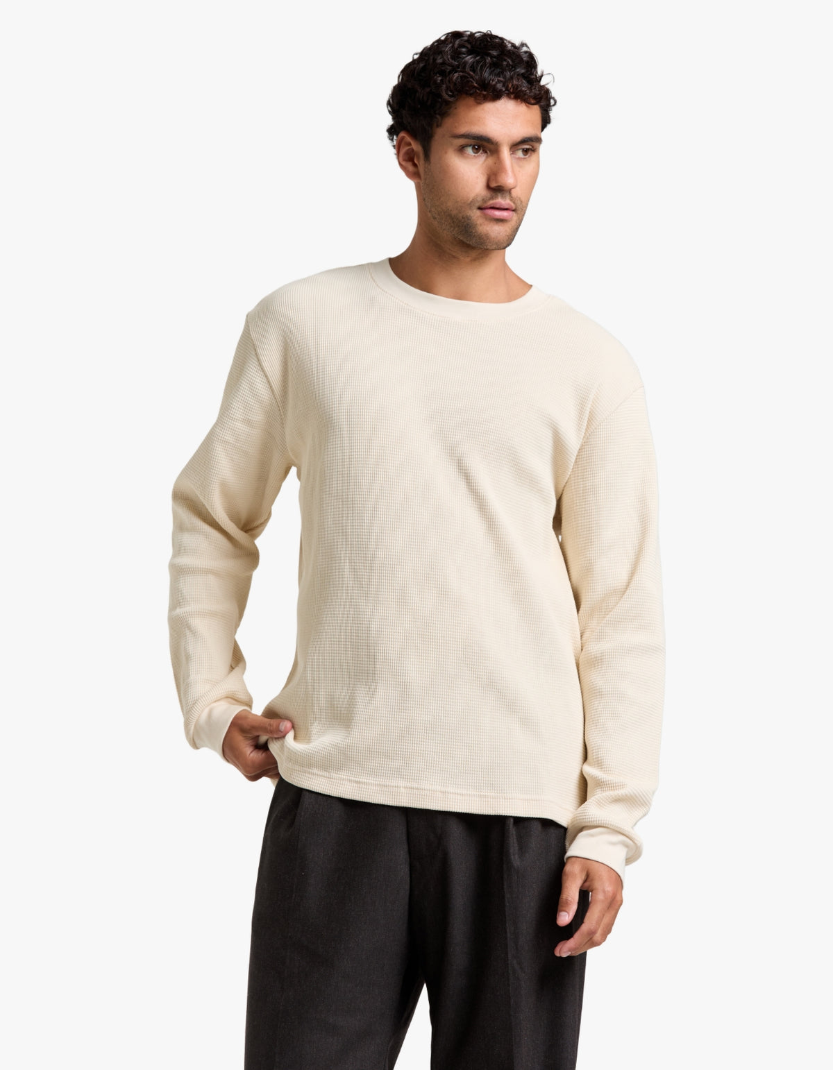 Jett L/S T Shirt 30035 - Ivory
