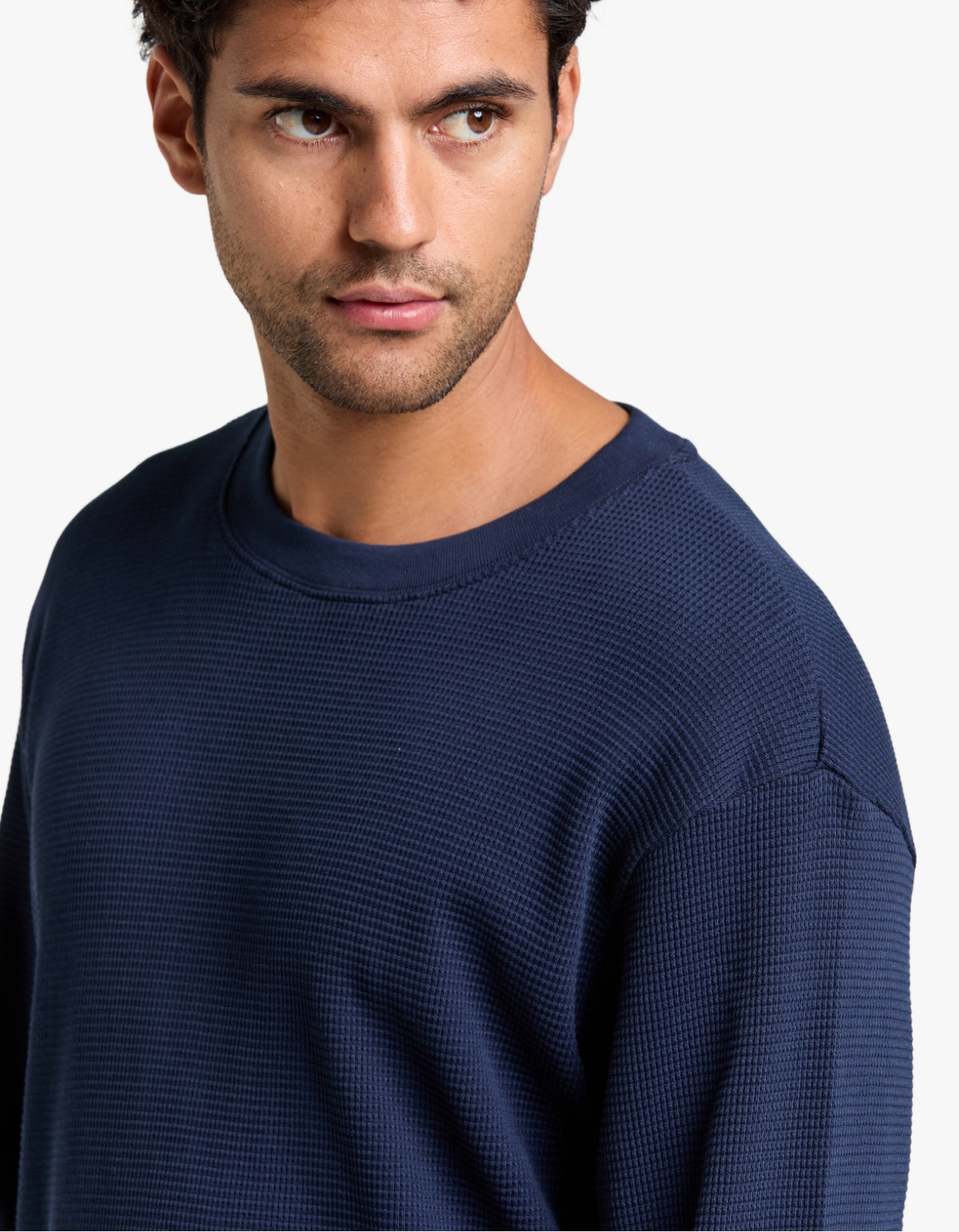 Jett L/S T Shirt 30035 - Navy Blue