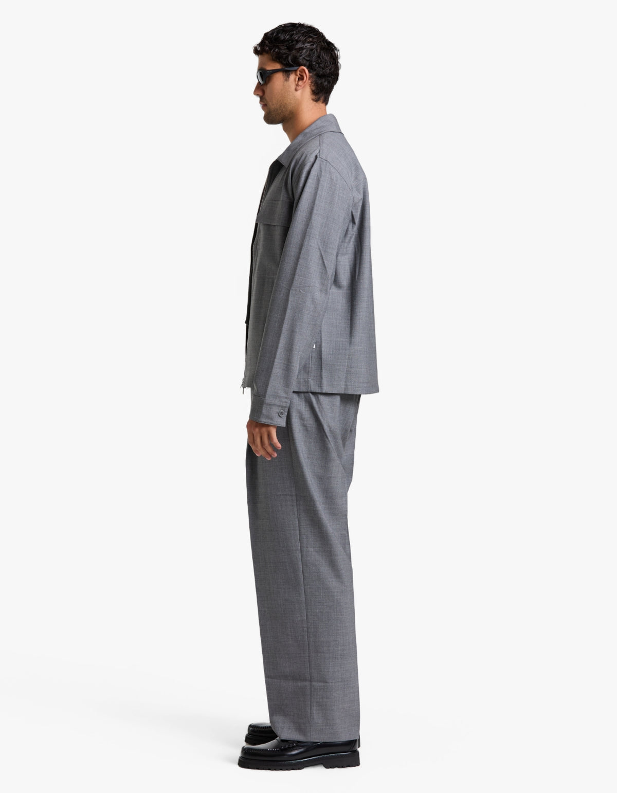 Alban Jacket 10037 - Lt Grey Melange