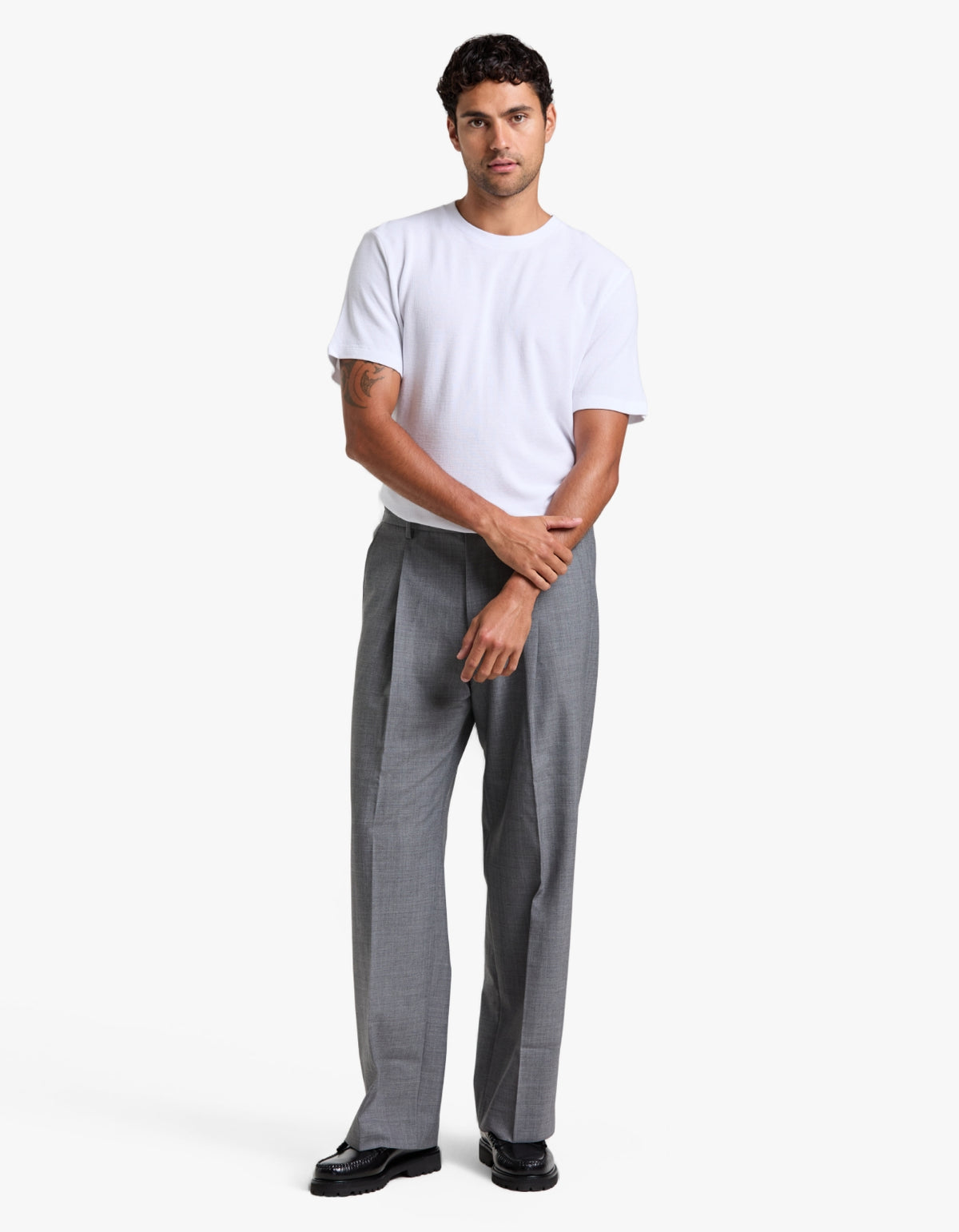 Kay Pant 10037 - Lt Grey Melange