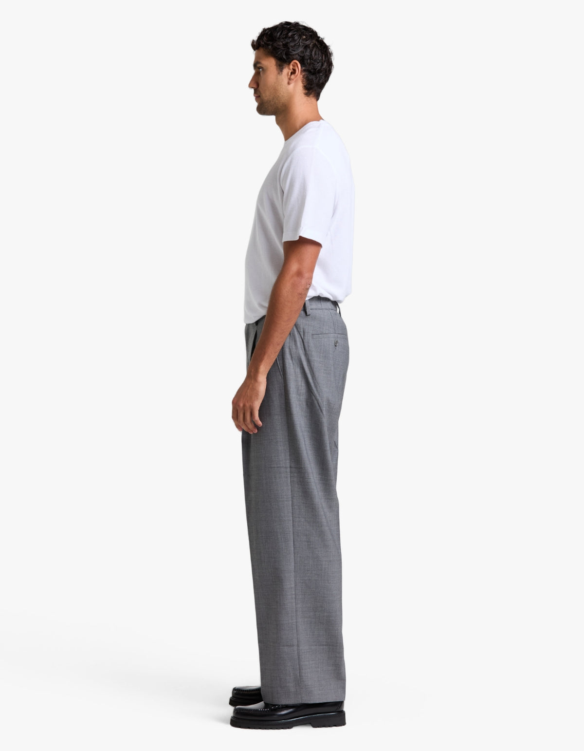 Kay Pant 10037 - Lt Grey Melange