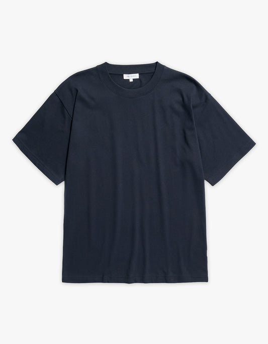 Norse Standard Heavy Loose T Shirt - Dark Navy