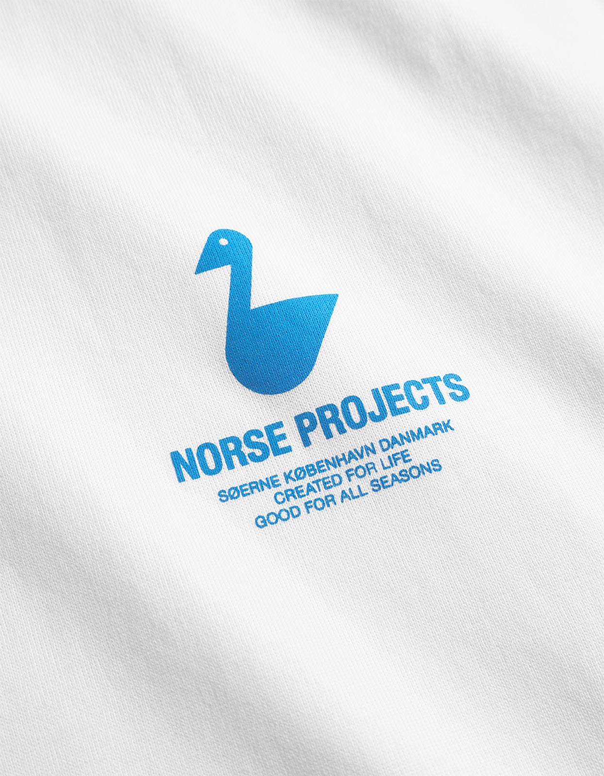 Johannes Organic The Lakes Print T Shirt - White