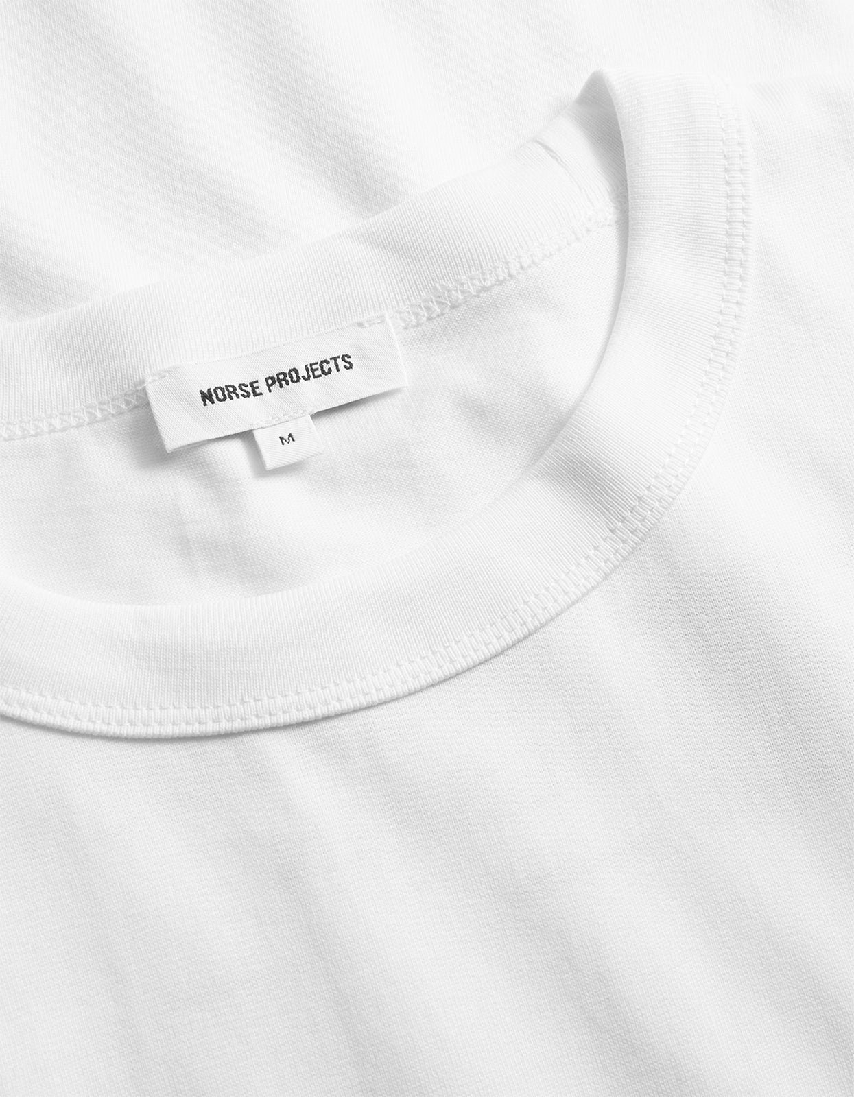 Holger Organic Department Print T Shirt - White