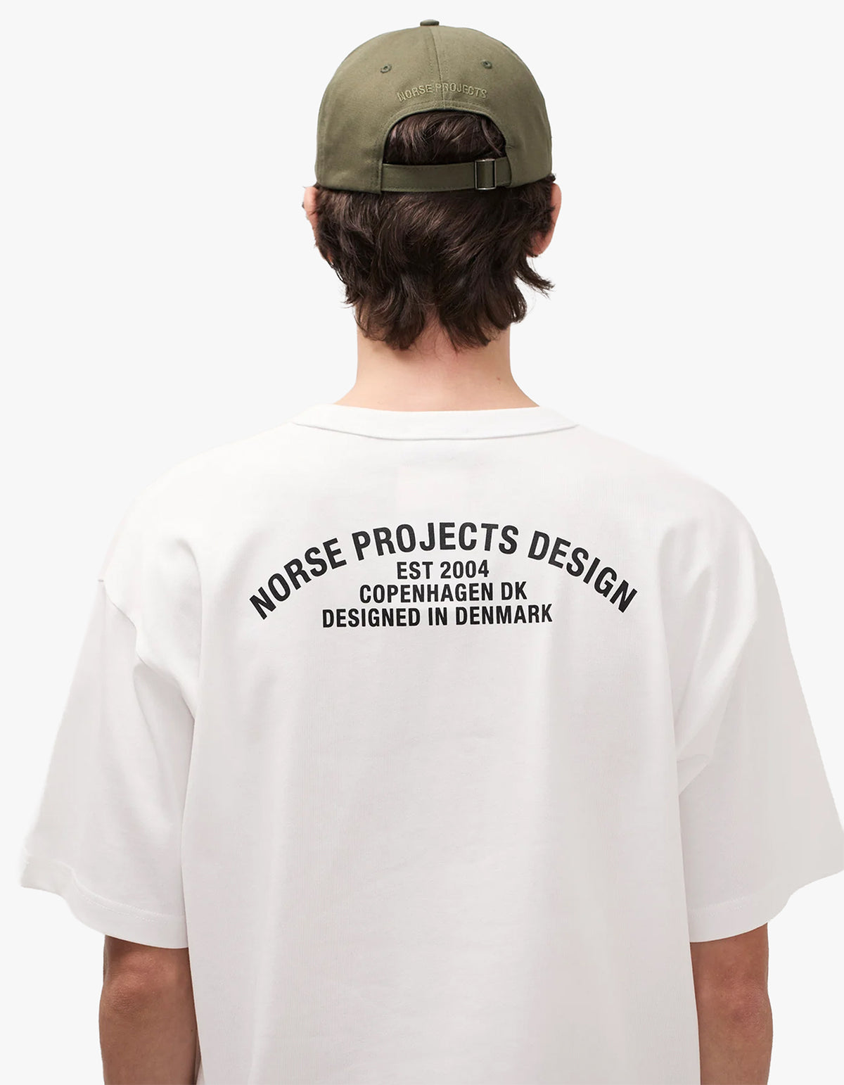Snekkersten Organic Arch Print T Shirt - White