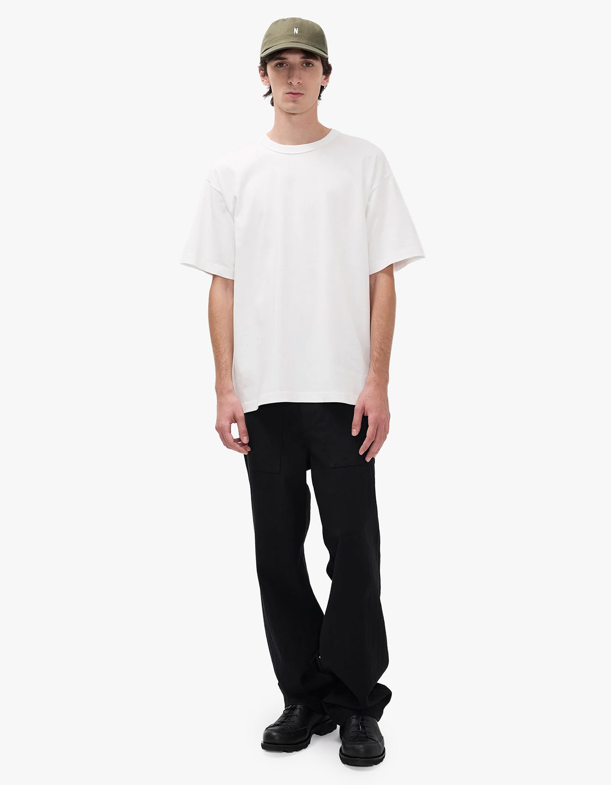 Snekkersten Organic Arch Print T Shirt - White