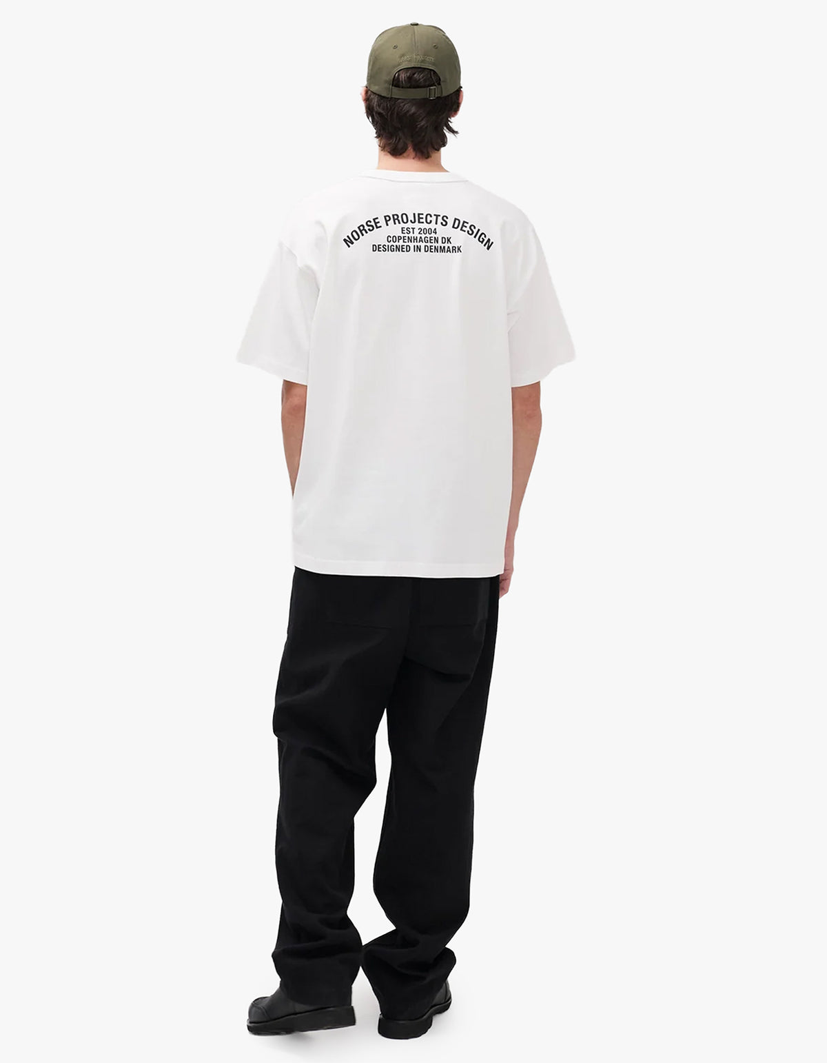 Snekkersten Organic Arch Print T Shirt - White