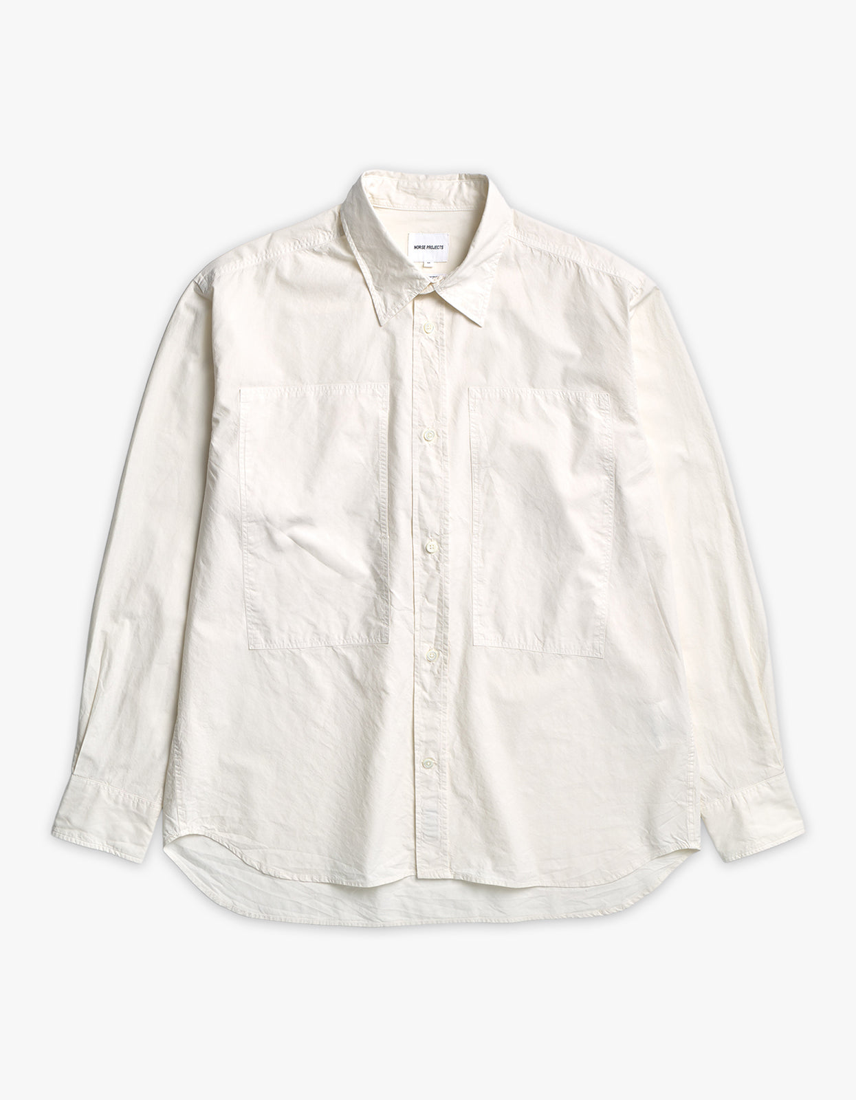 Ole Fatigue Cotton Tencel Shirt - Oatmeal