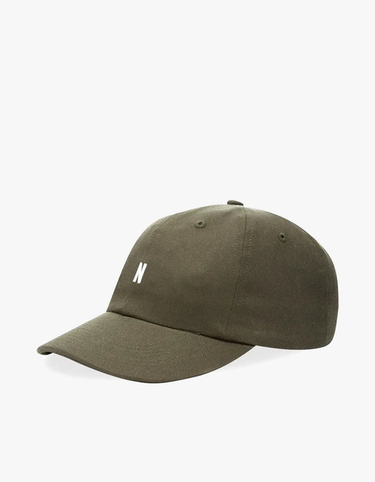 Twill Sports Cap - Beech Green