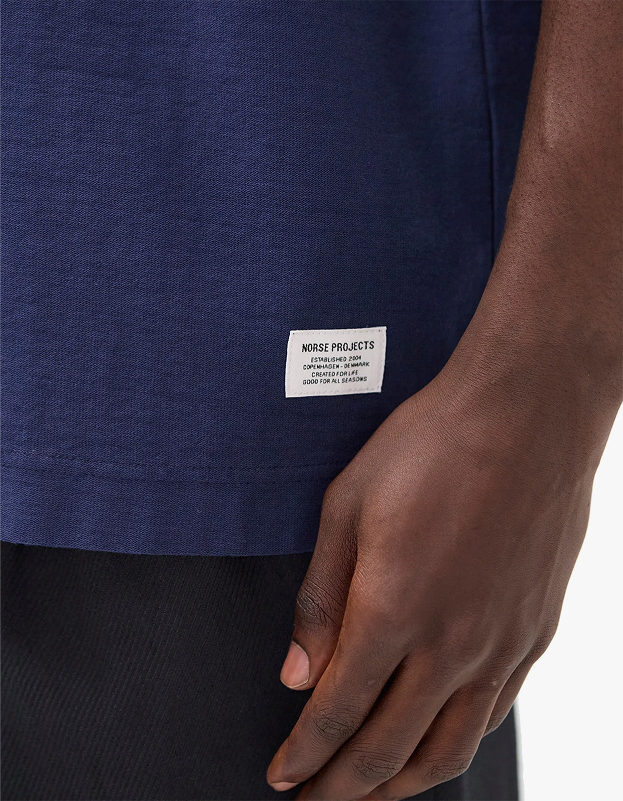Elmelunde Organic Dry Cotton Gmd T Shirt - Workwear Blue