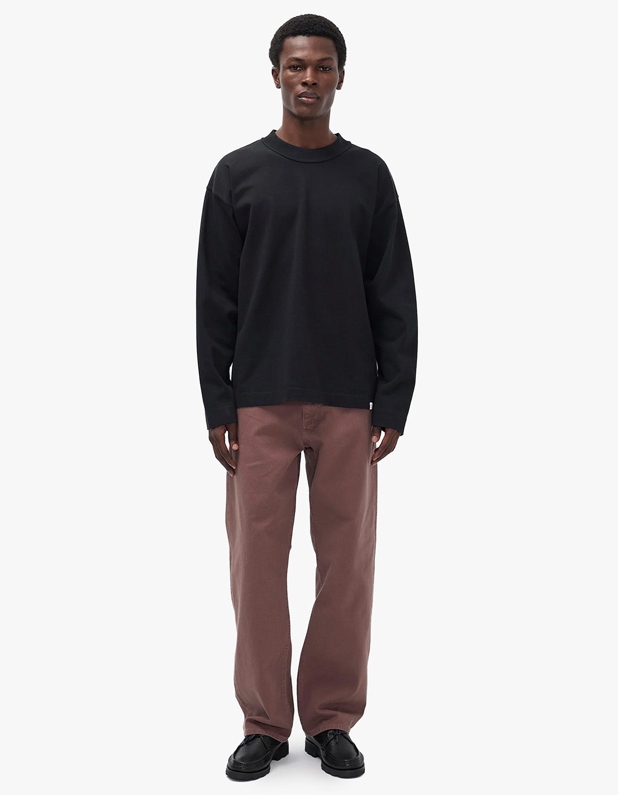 Korshavn Relaxed 5 Pocket Heavy Twill Pant - Peppercorn