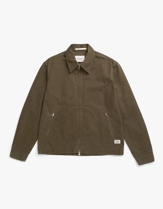 Raabjerg Canvas Jacket - Olive Night