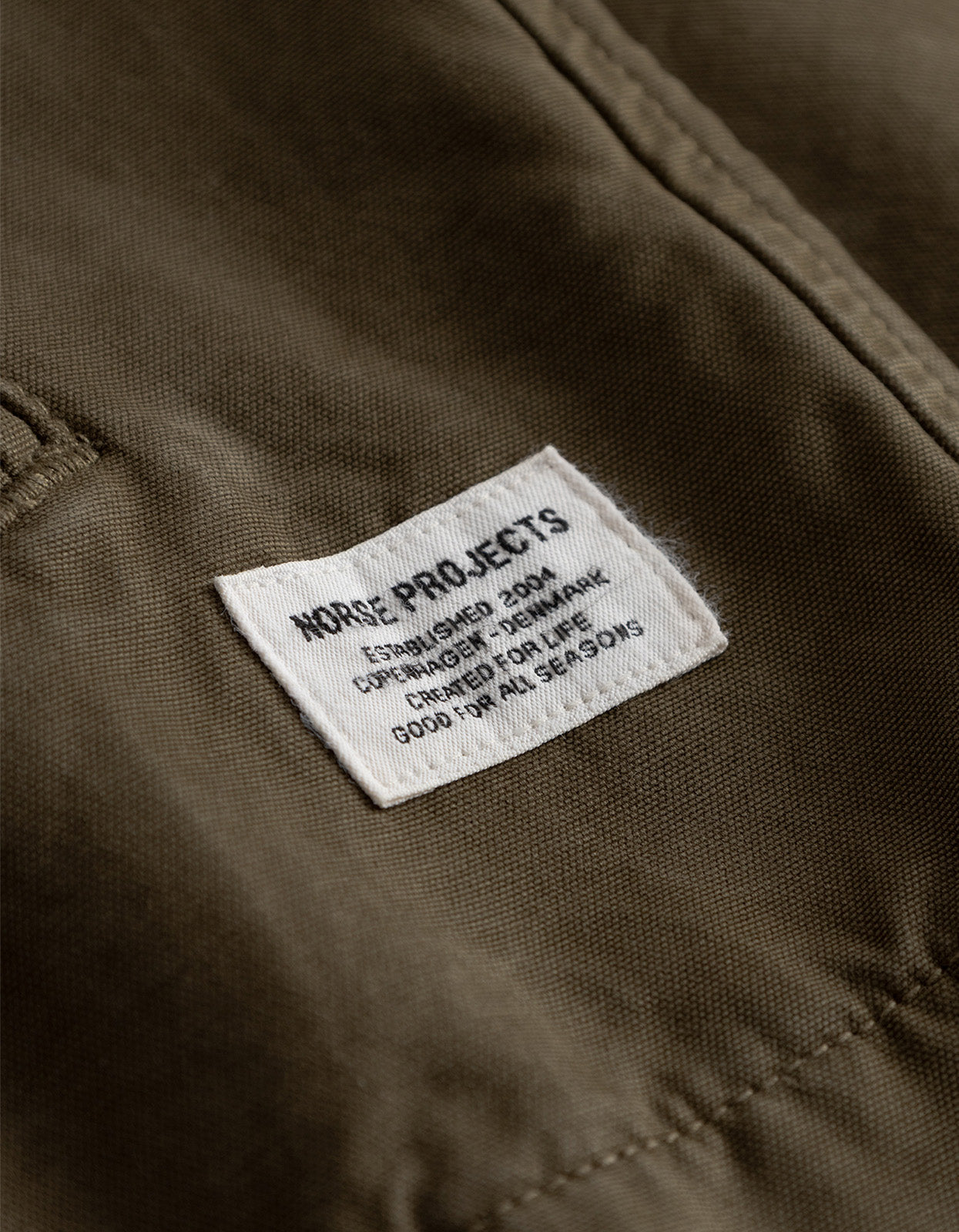 Raabjerg Canvas Jacket - Olive Night
