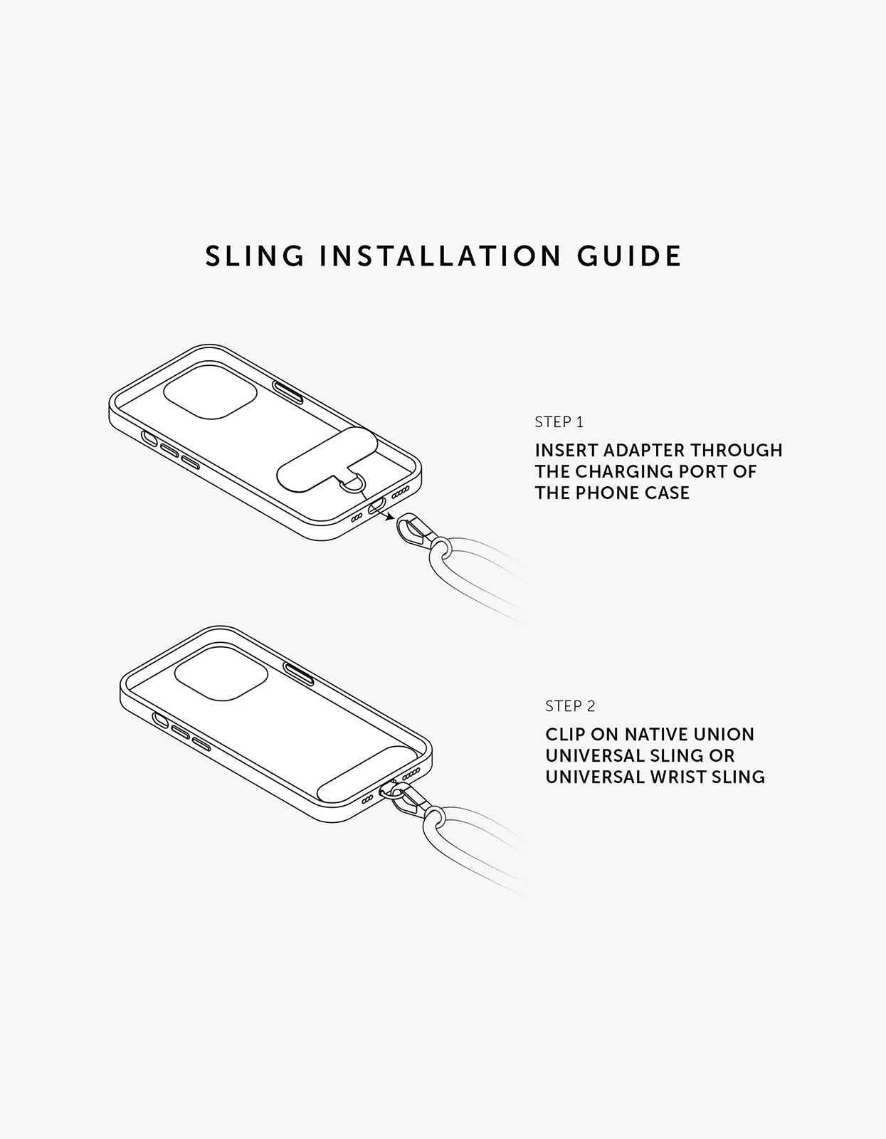 City Sling - Slate Green