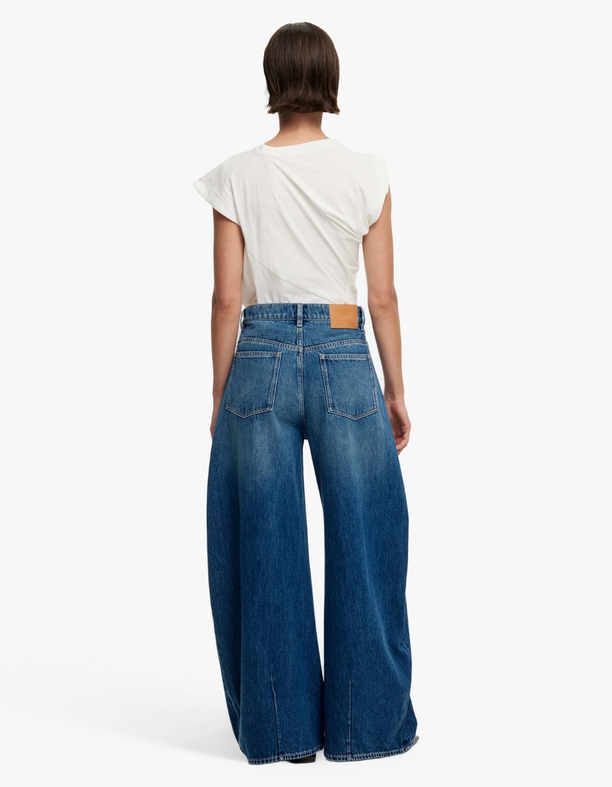 Mimi Super Barrel Azure - Mid Indigo