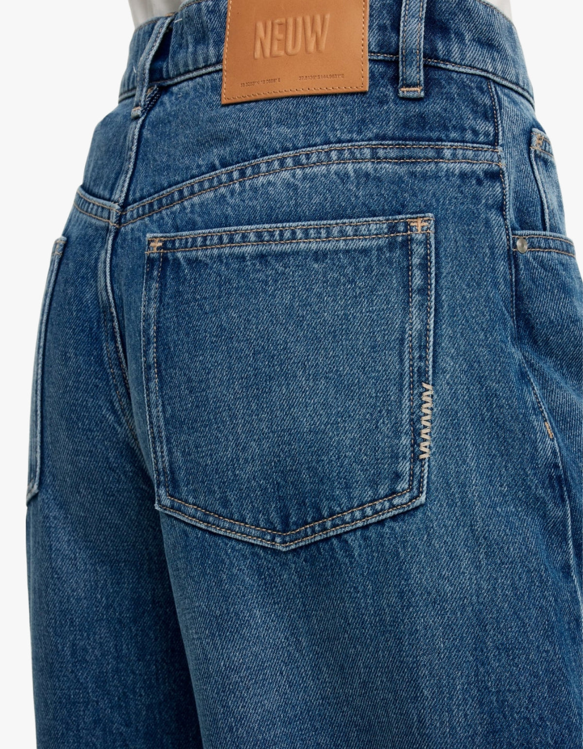 Mimi Super Barrel Azure - Mid Indigo