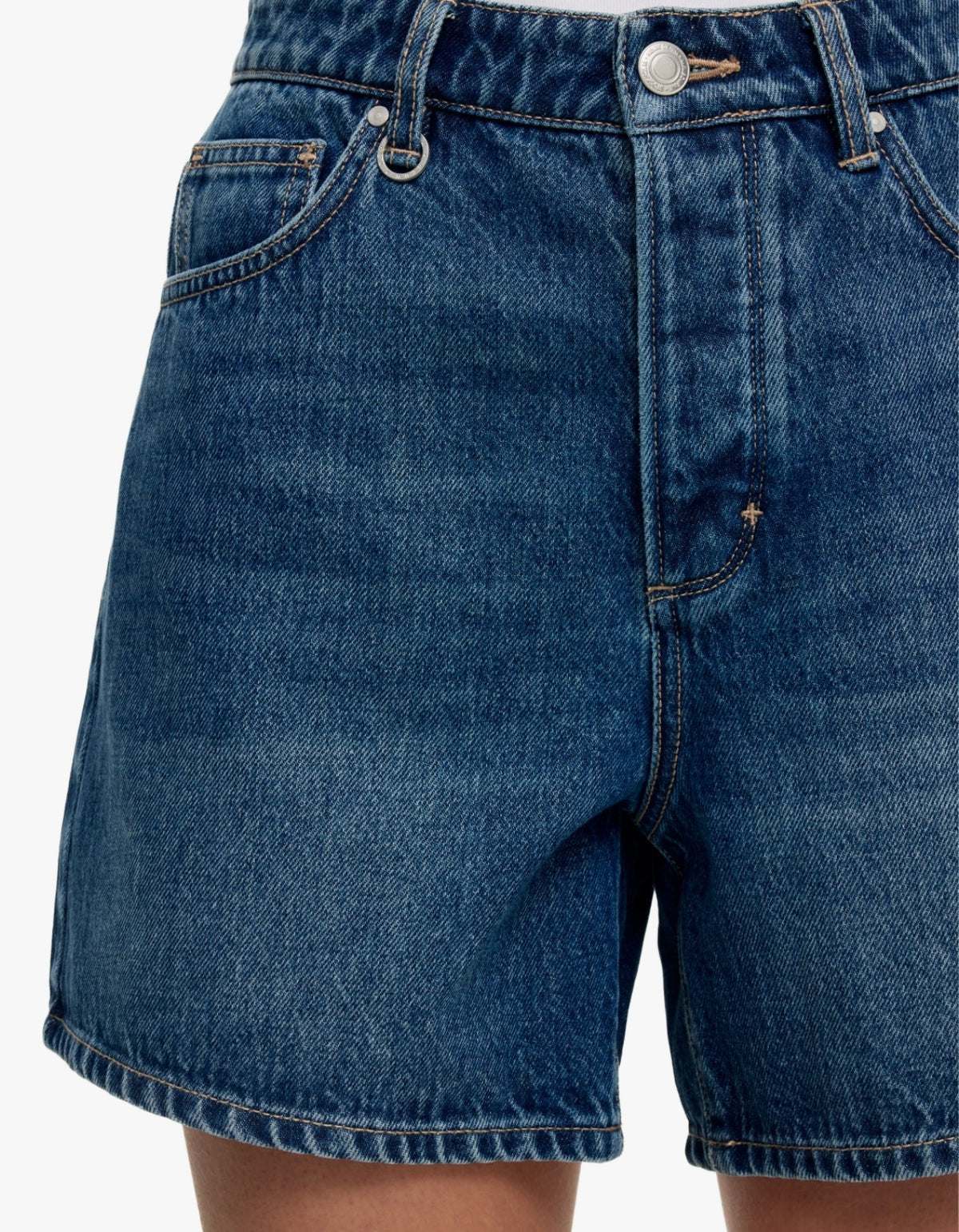 Eva Short Azure - Mid Vintage Indigo