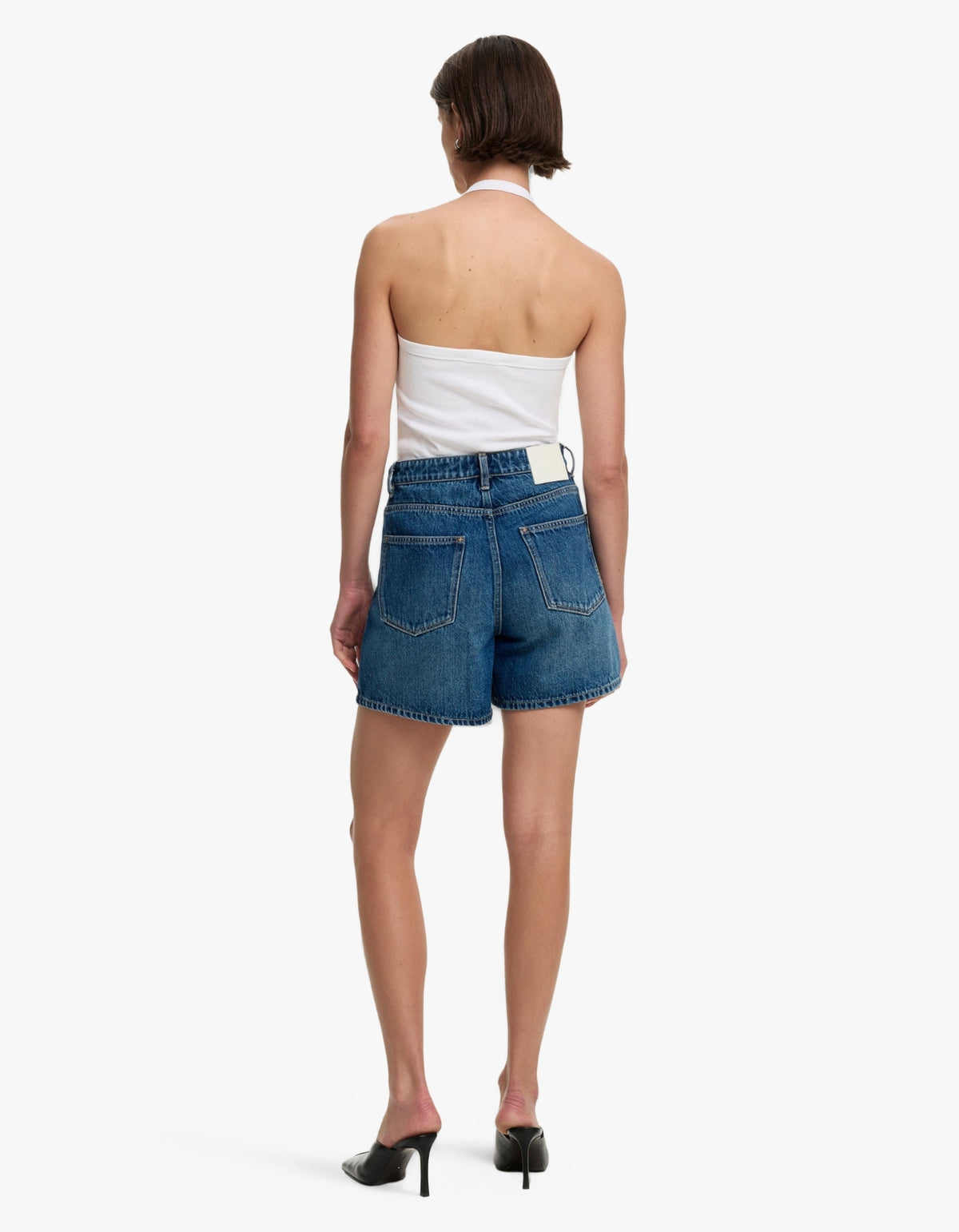 Eva Short Azure - Mid Vintage Indigo