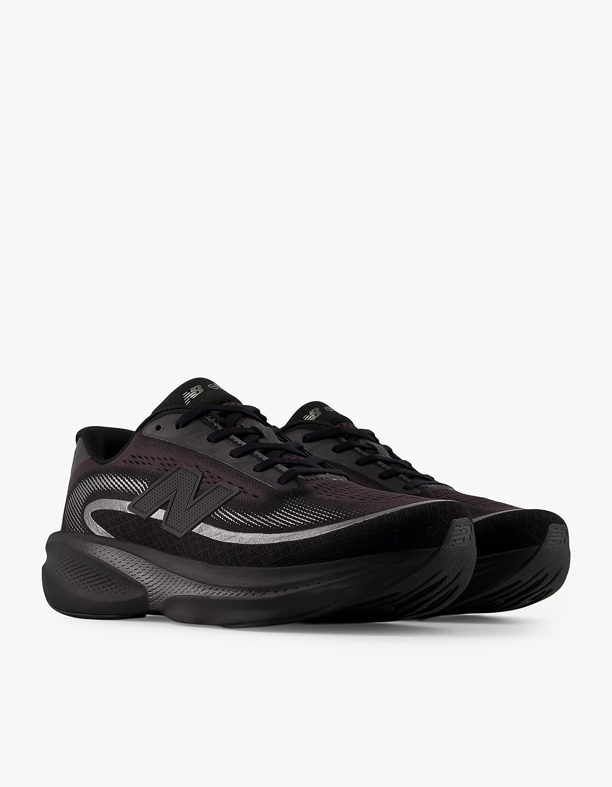 Mens Ellipse Sneakers - Black/Black Metallic/Faded Black