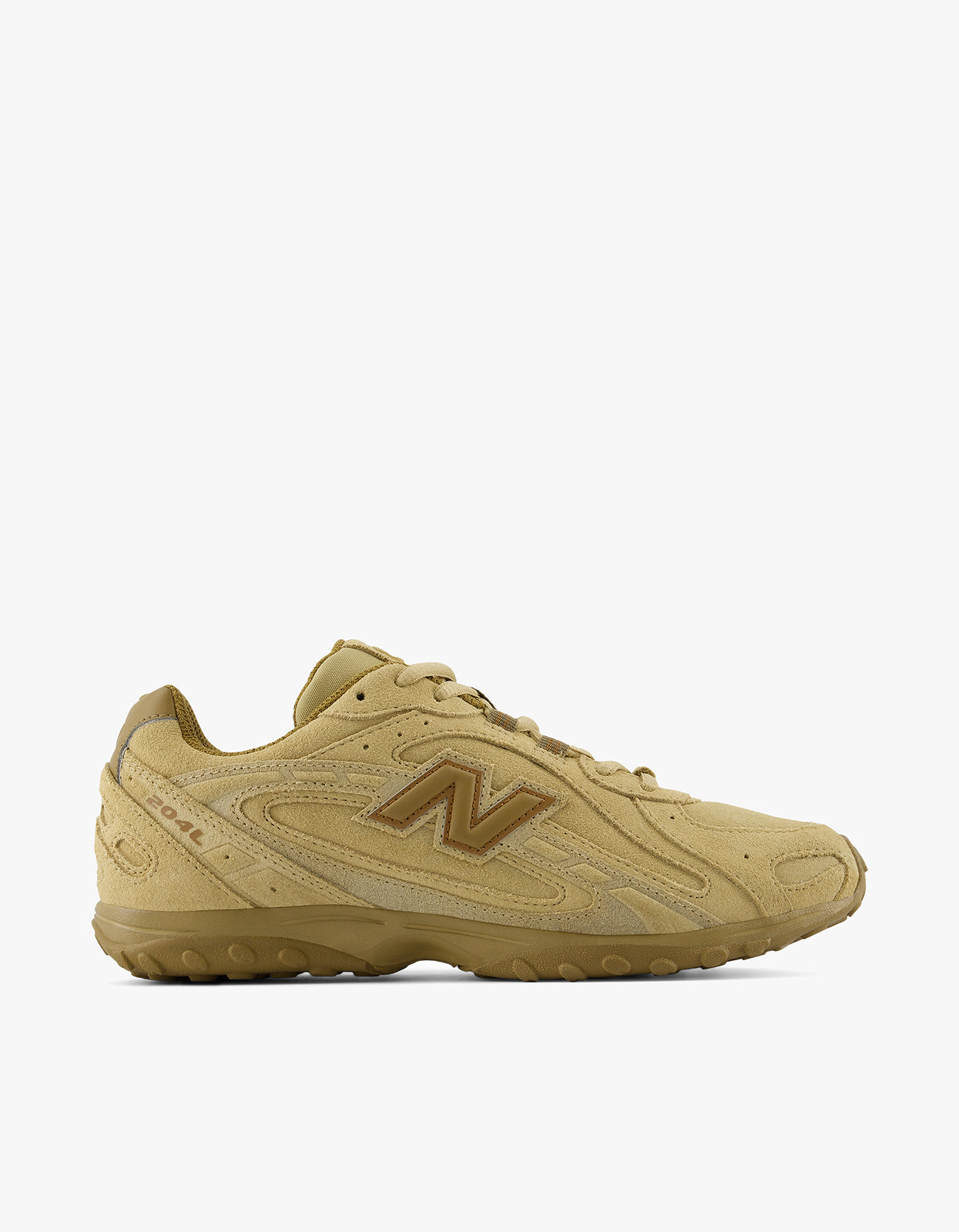 Womens New Balance 204L - Quicksand / Bark