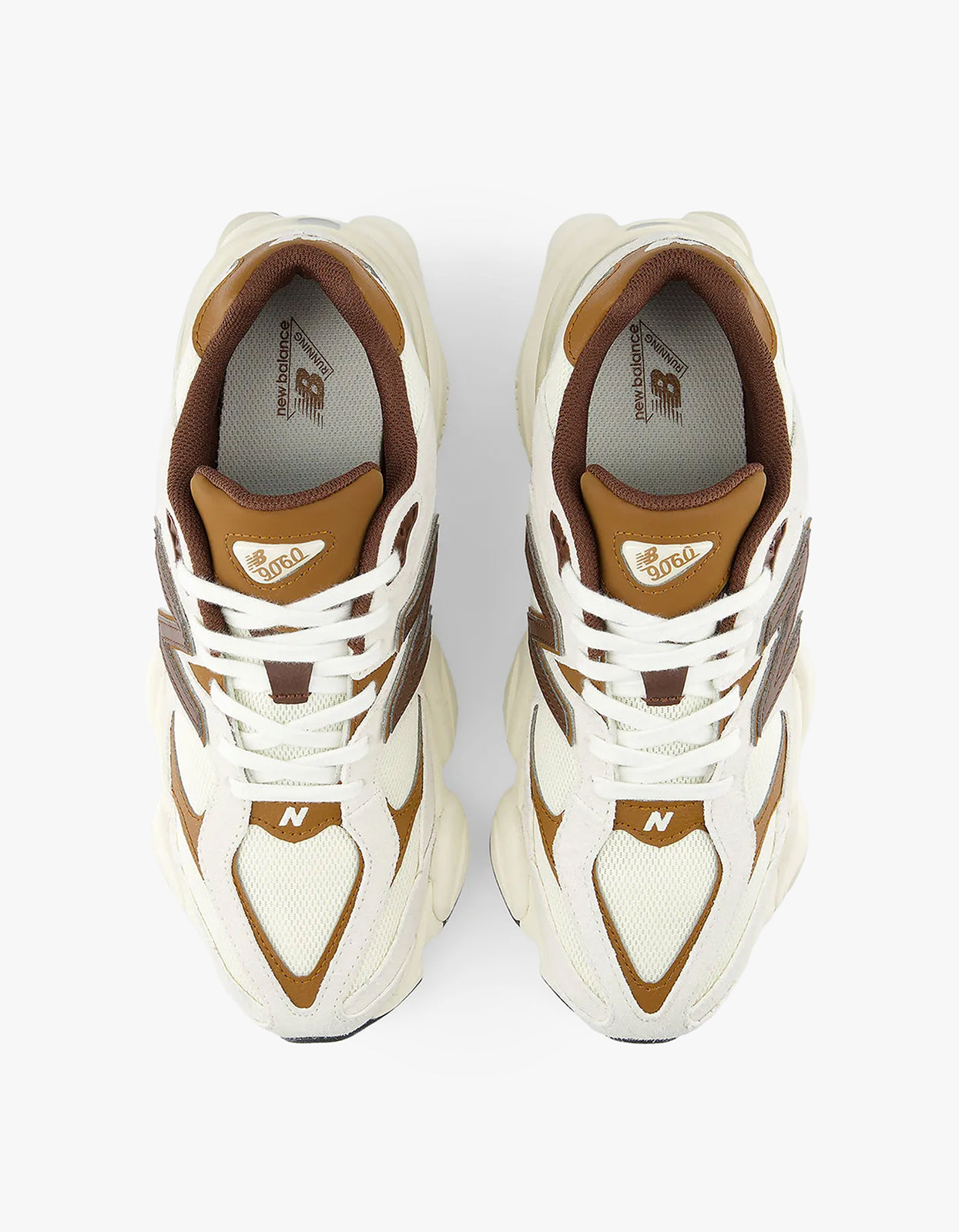 Womens New Balance 9060 - Breakfast Tea / Angora