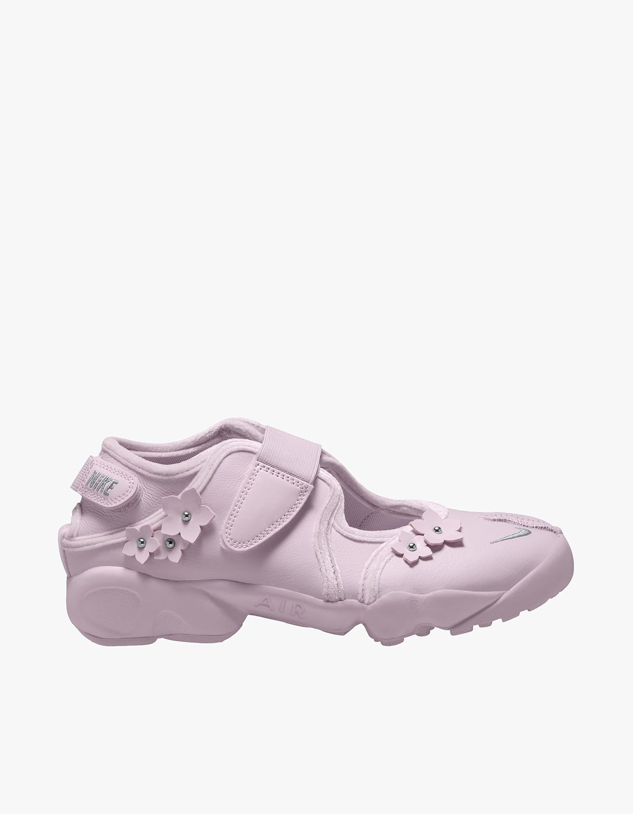 Nike Air Rift - Bleached Lilac/Metallic Silver-Wolf Grey