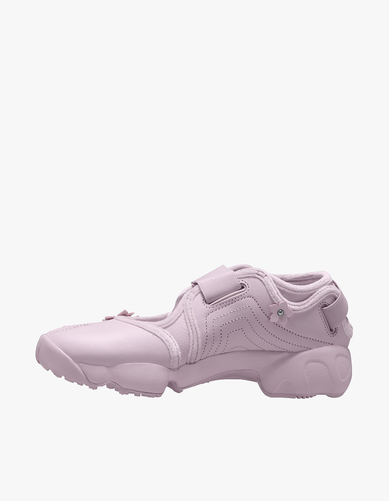 Nike Air Rift - Bleached Lilac/Metallic Silver-Wolf Grey
