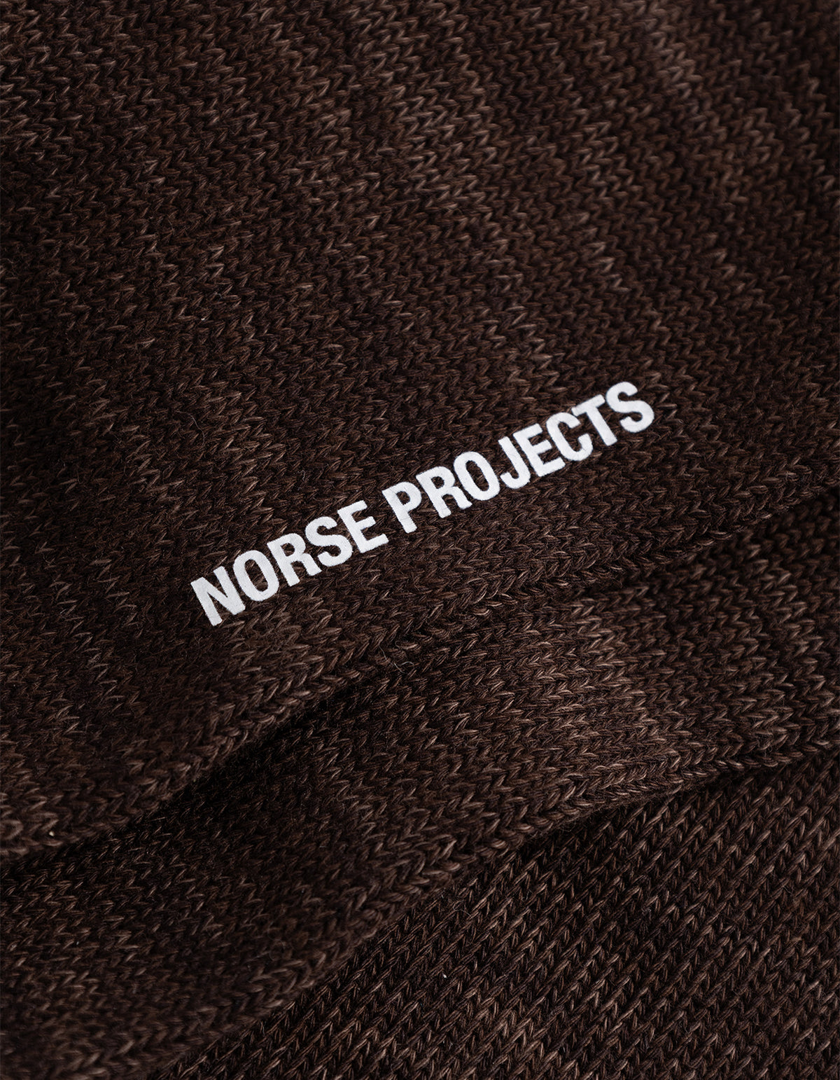 Bykle Heavy Cotton Twist Sock - Delicioso Brown