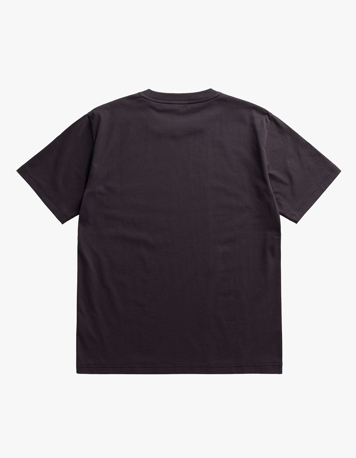 Dyrehaven Organic Logo Print T-Shirt - Darkest Purple
