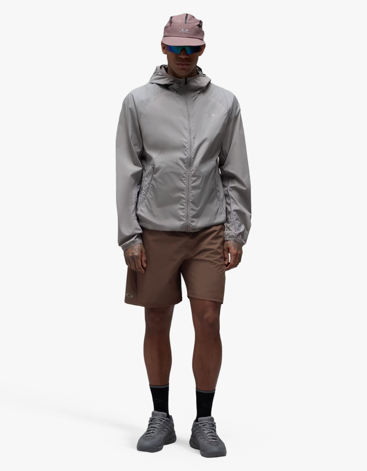 Edge Force Windbreaker - Cement