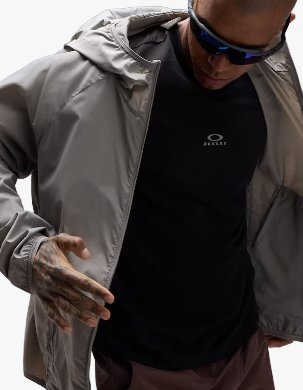 Edge Force Windbreaker - Cement