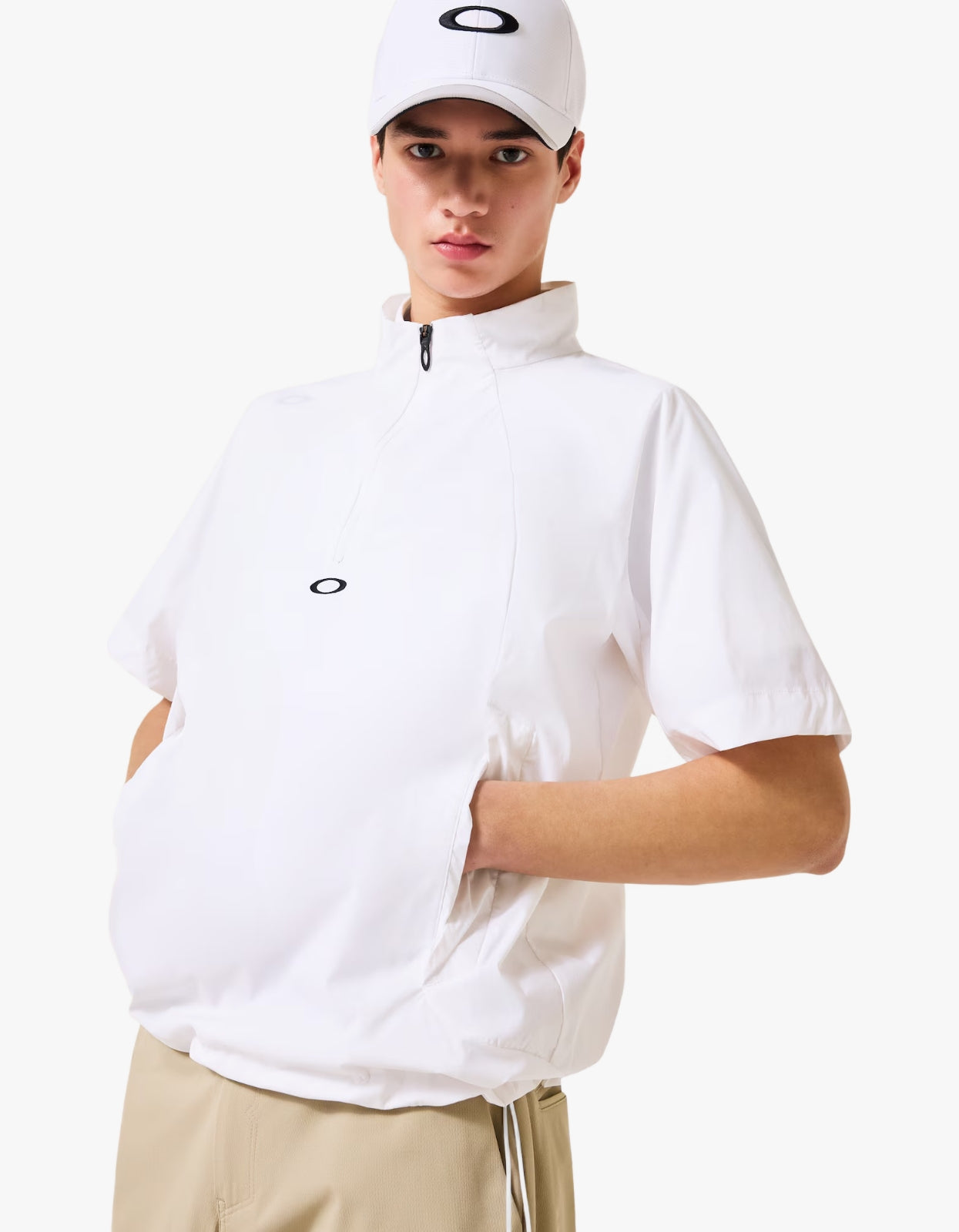 Oakley S/S Pullover Jacket - White
