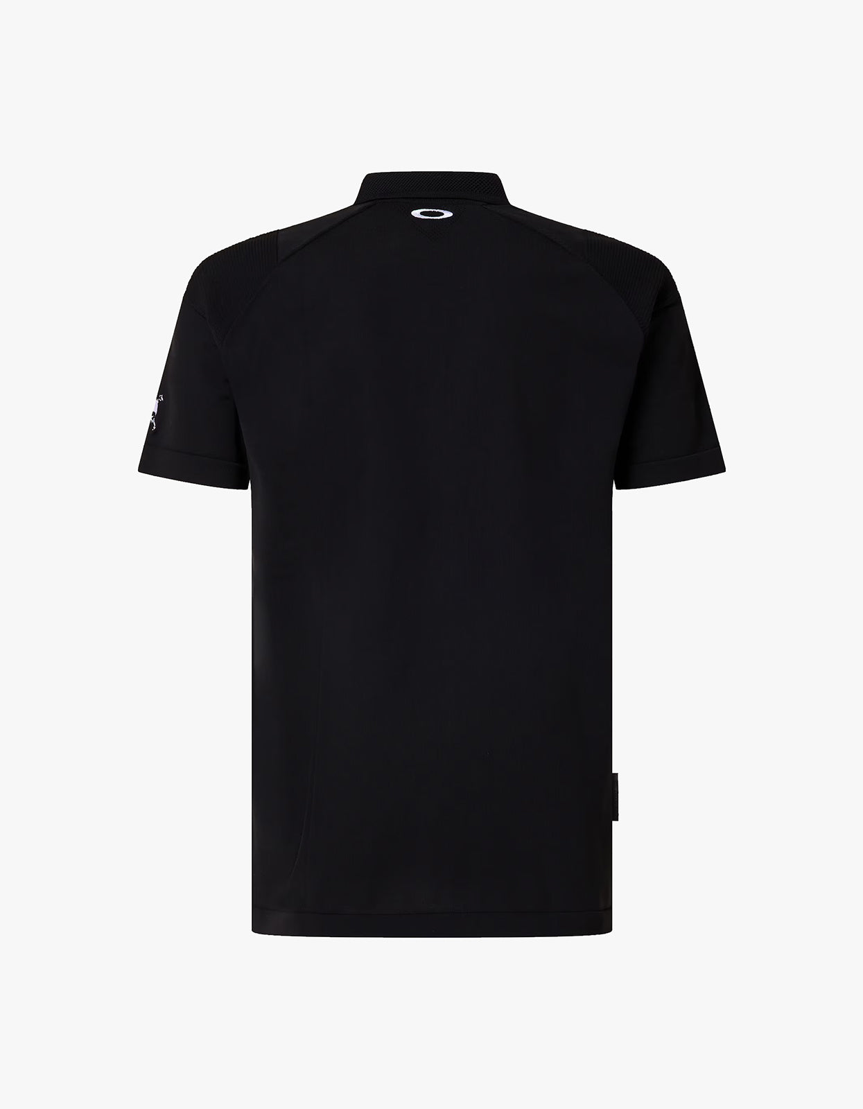 Skull Limber Sweater Polo Shirt - Pitch Black
