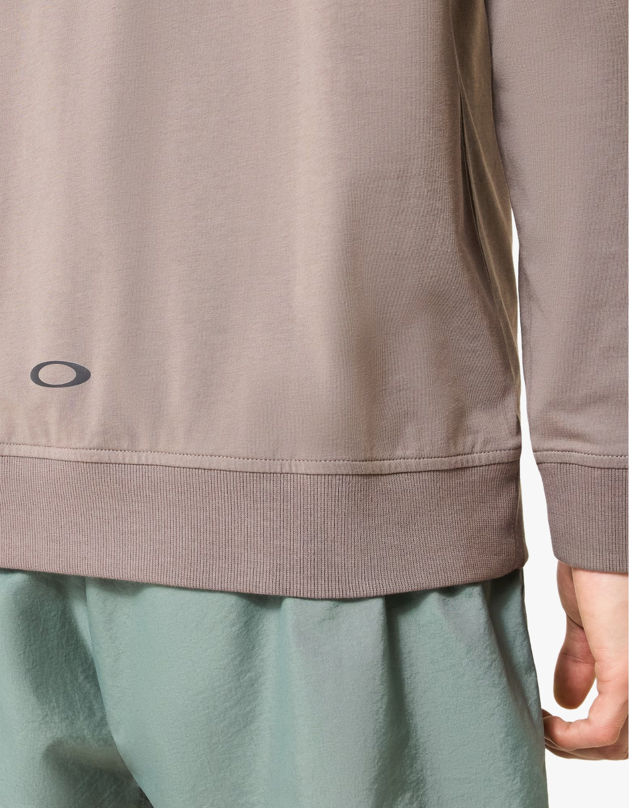 New Retro Fleece L/S Crew 1.0 - Bark