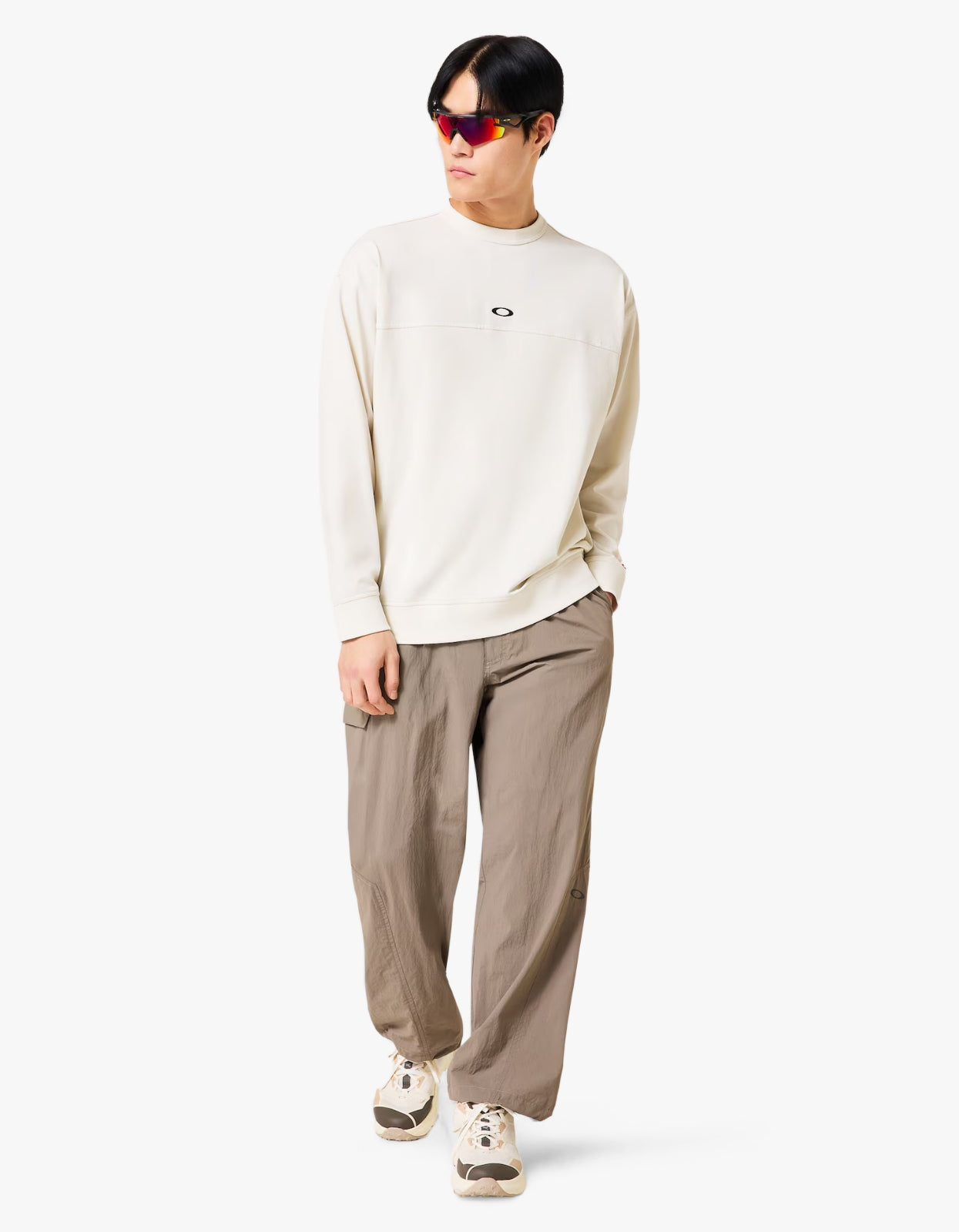 New Retro Fleece L/S Crew 1.0 - Mist