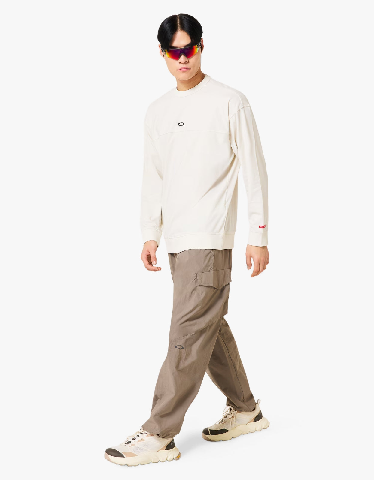 New Retro Fleece L/S Crew 1.0 - Mist