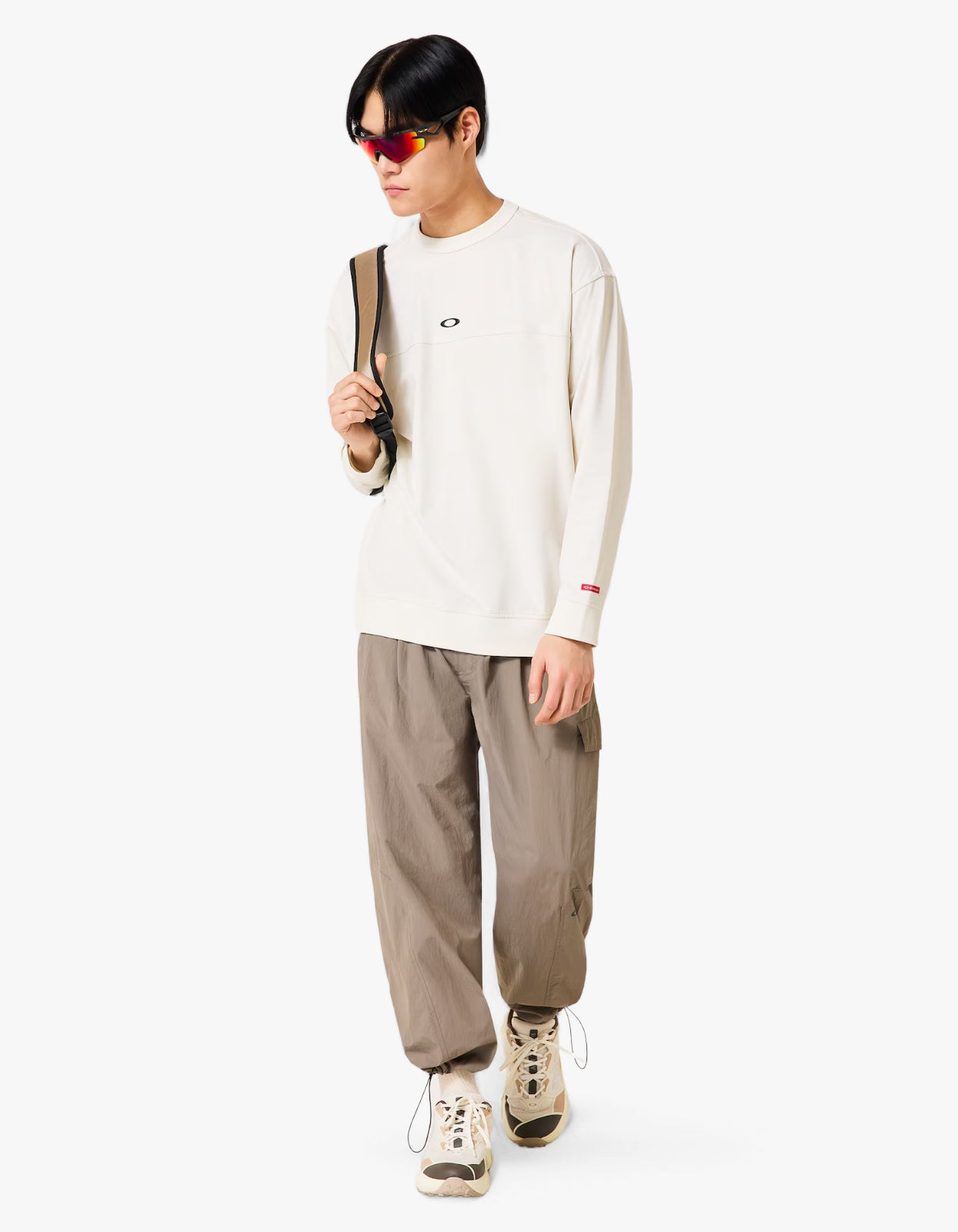 New Retro Fleece L/S Crew 1.0 - Mist